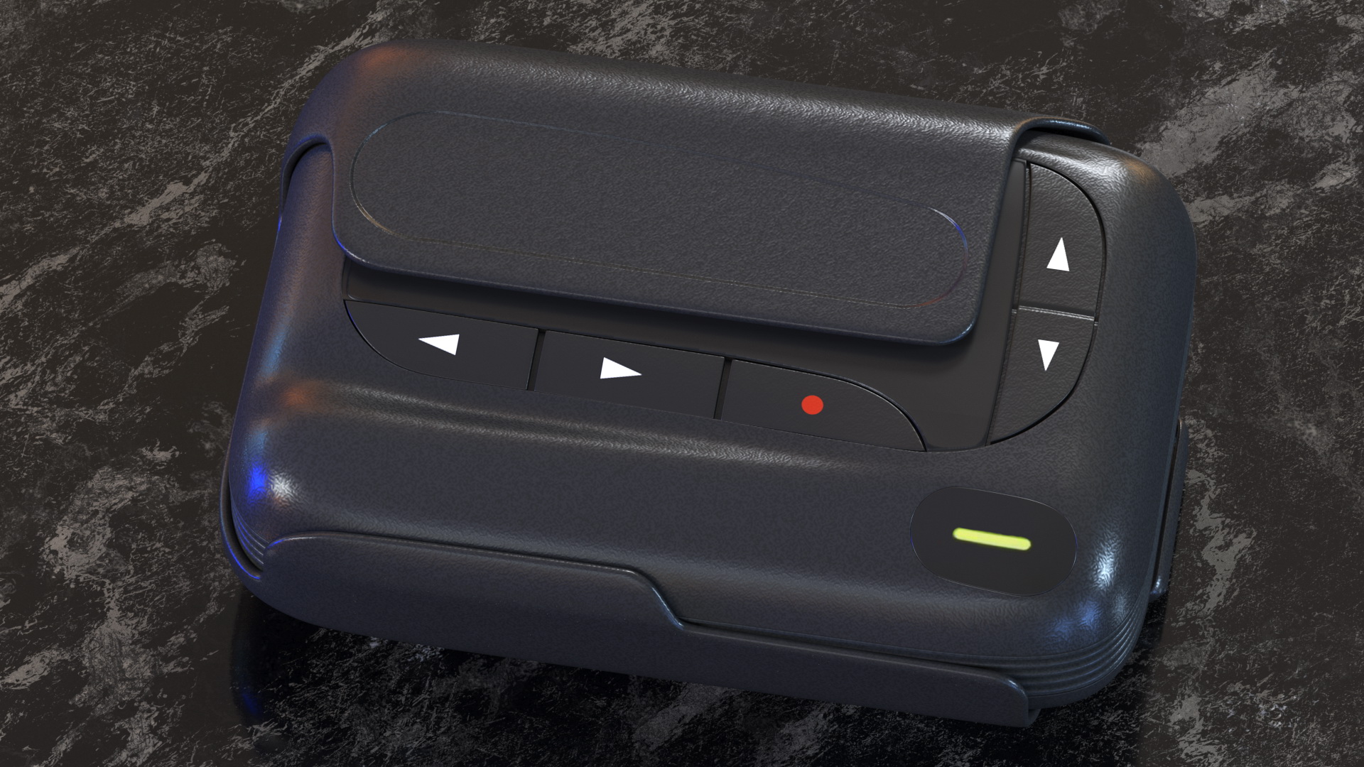 3D Pager in Case model