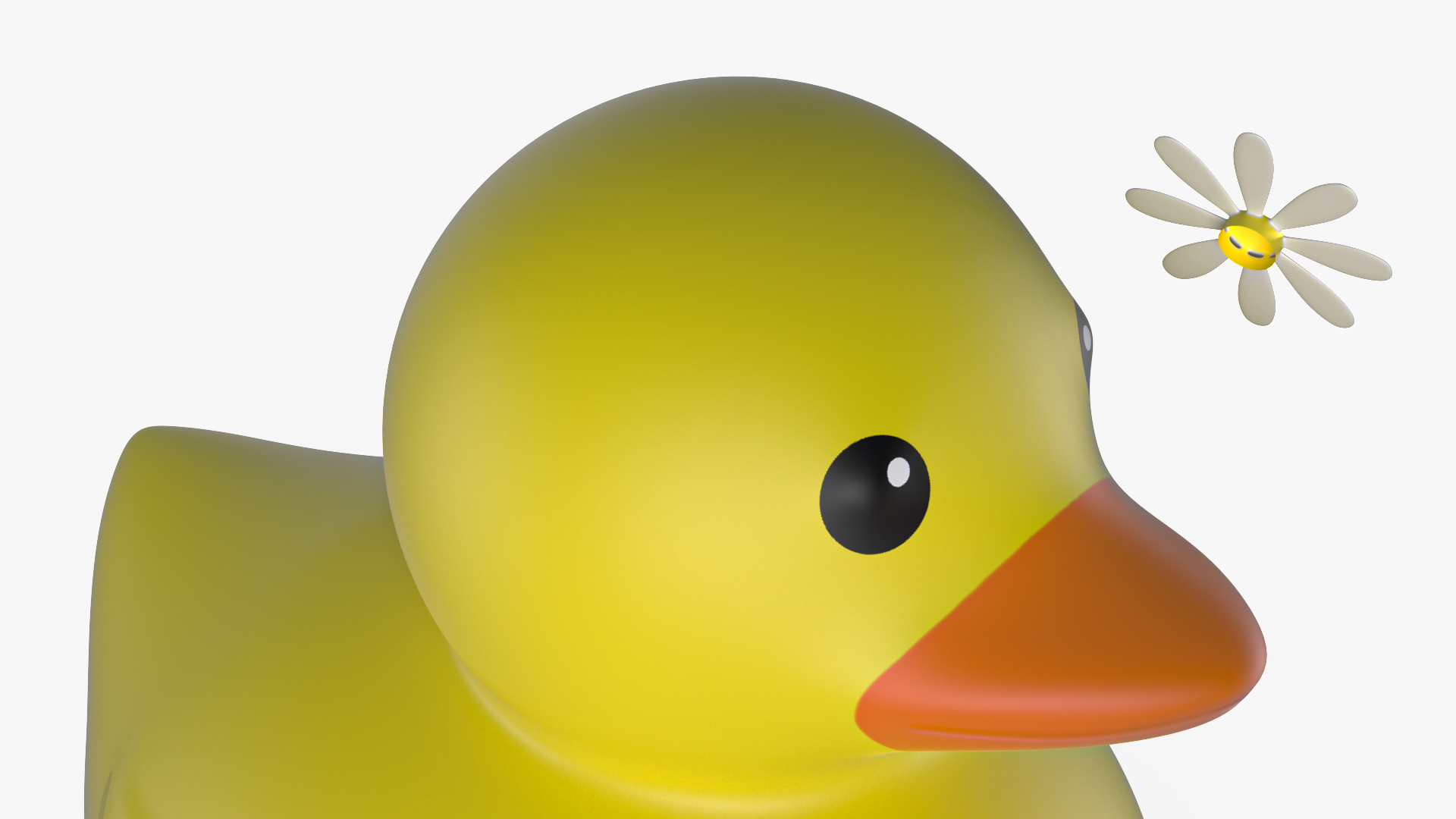 3D model Chamomile for Rubber Duck