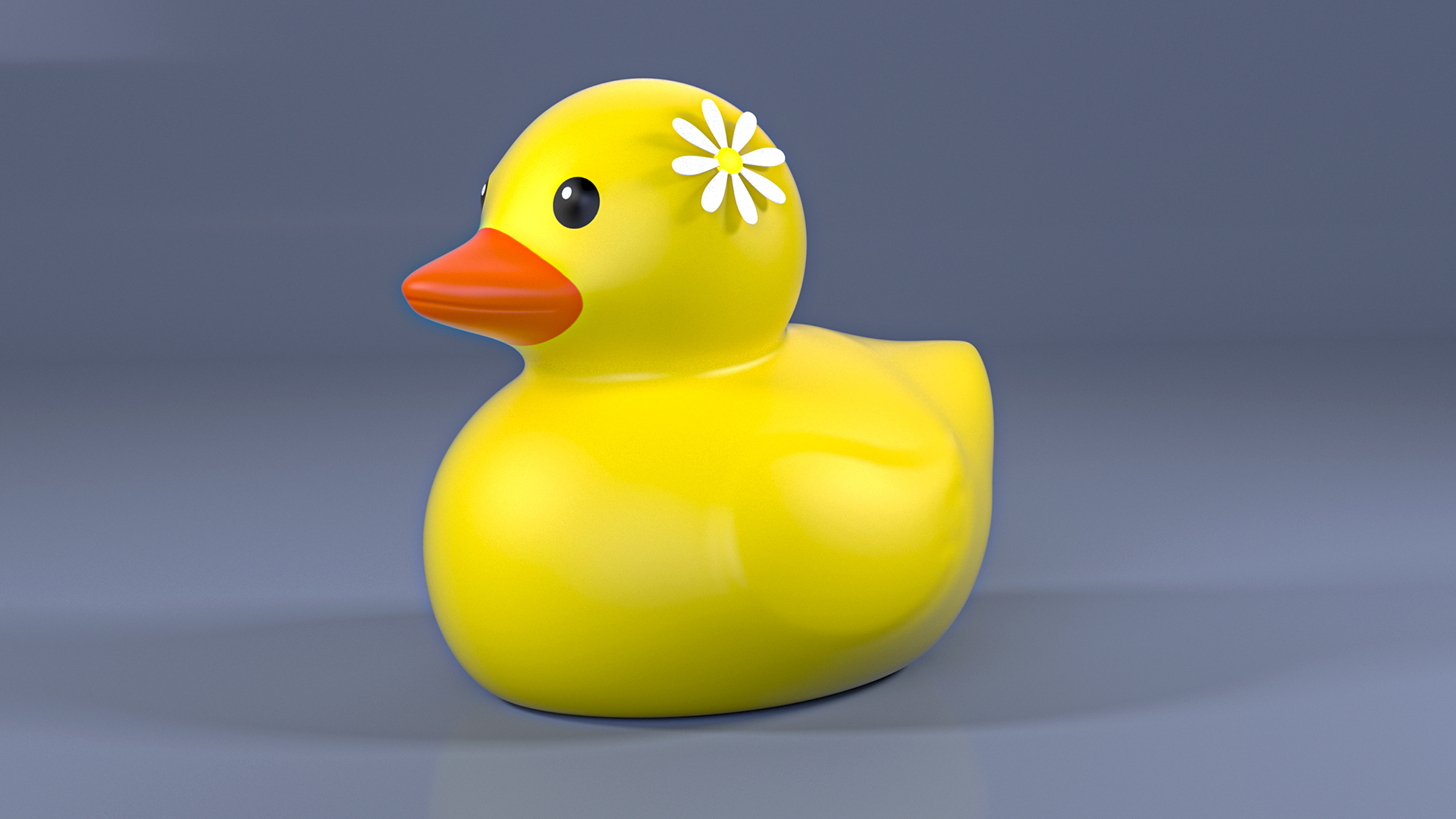 3D model Chamomile for Rubber Duck
