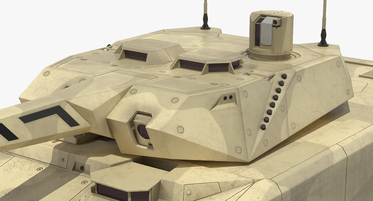 3D model IFV Lynx KF41 Desert