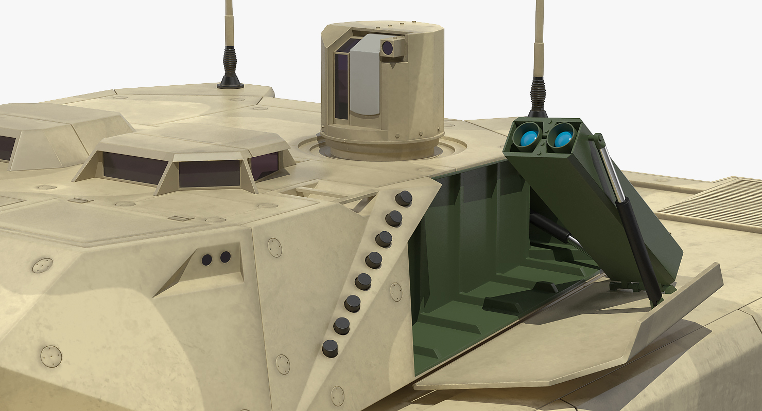 3D model IFV Lynx KF41 Desert