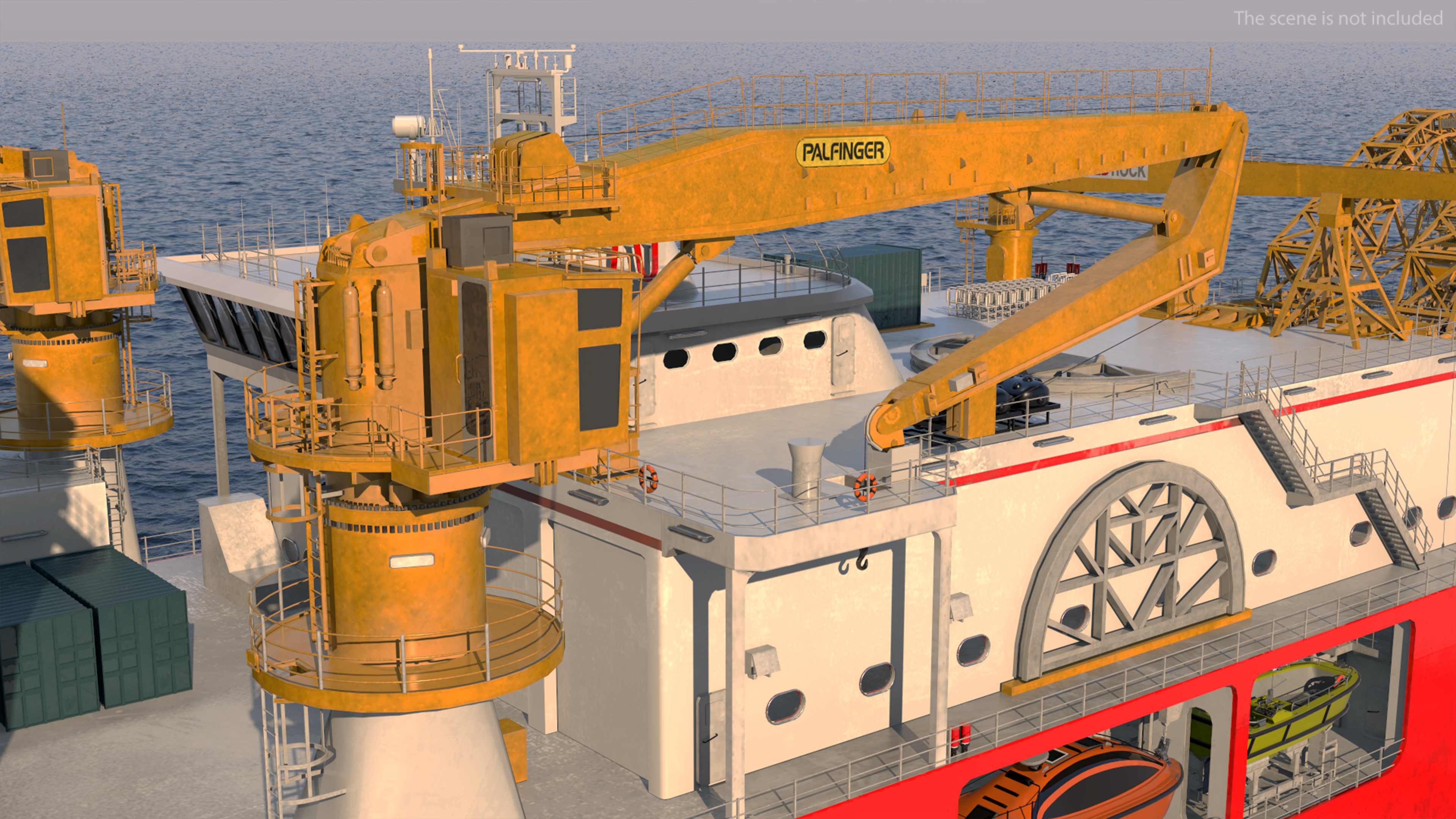 Cable Laying Vessel Nexan Aurora Used 3D