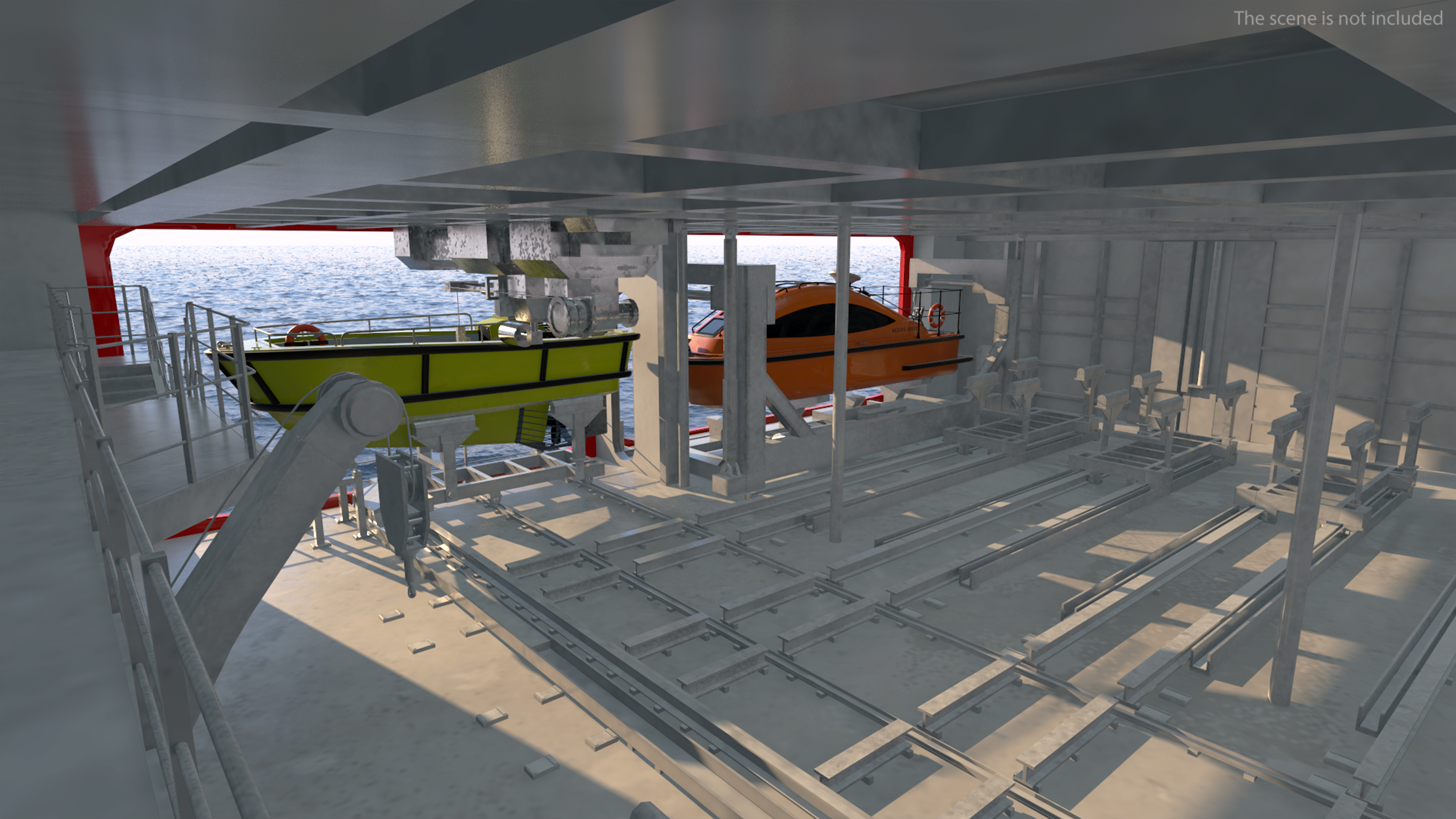 Cable Laying Vessel Nexan Aurora Used 3D