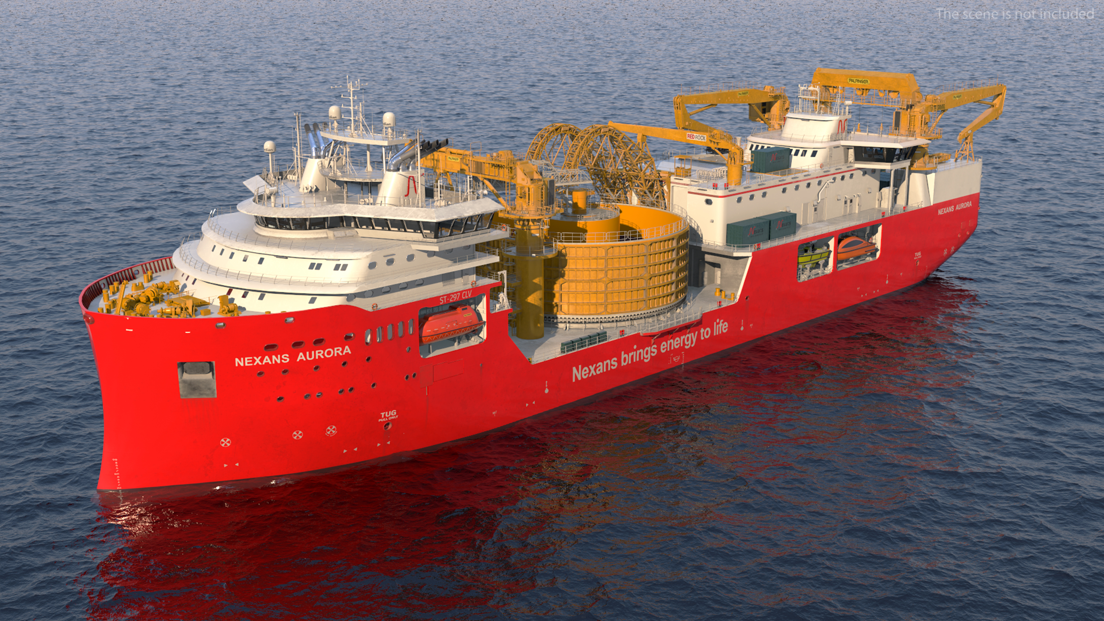 Cable Laying Vessel Nexan Aurora Used 3D