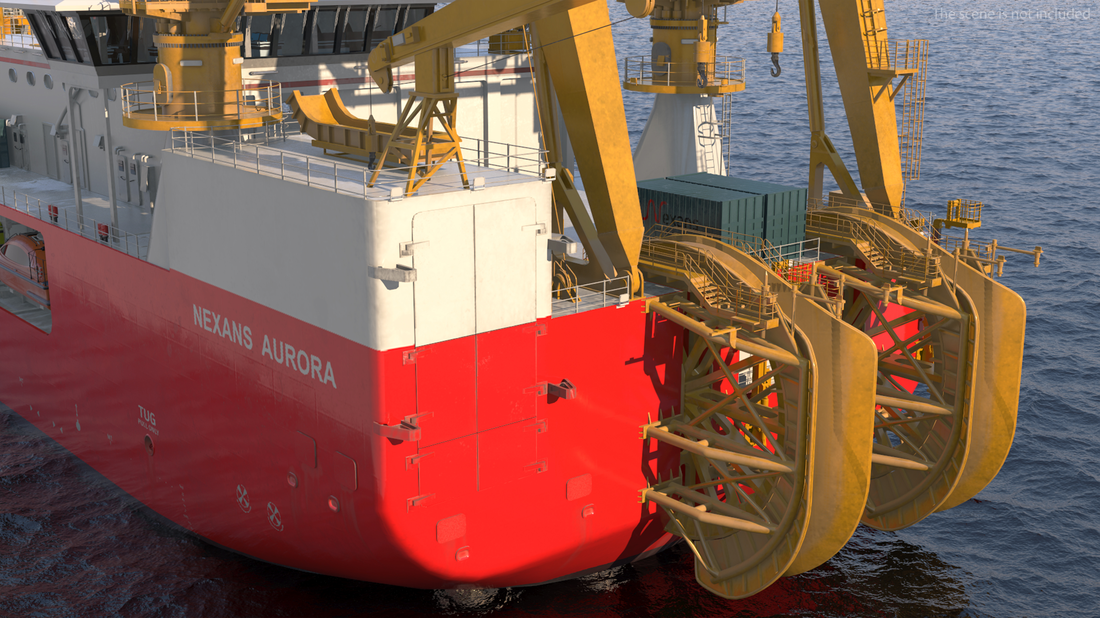 Cable Laying Vessel Nexan Aurora Used 3D