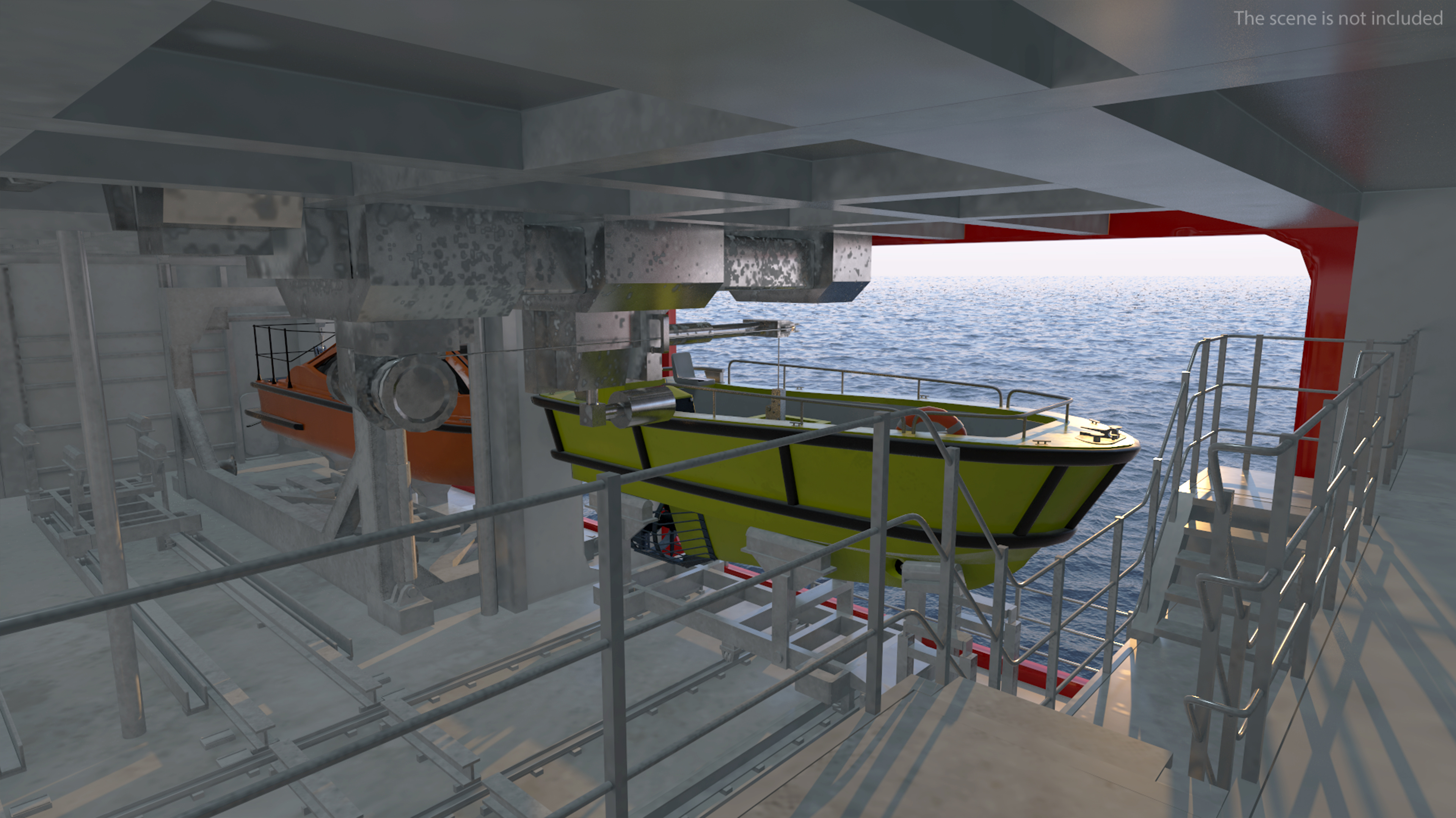 Cable Laying Vessel Nexan Aurora Used 3D
