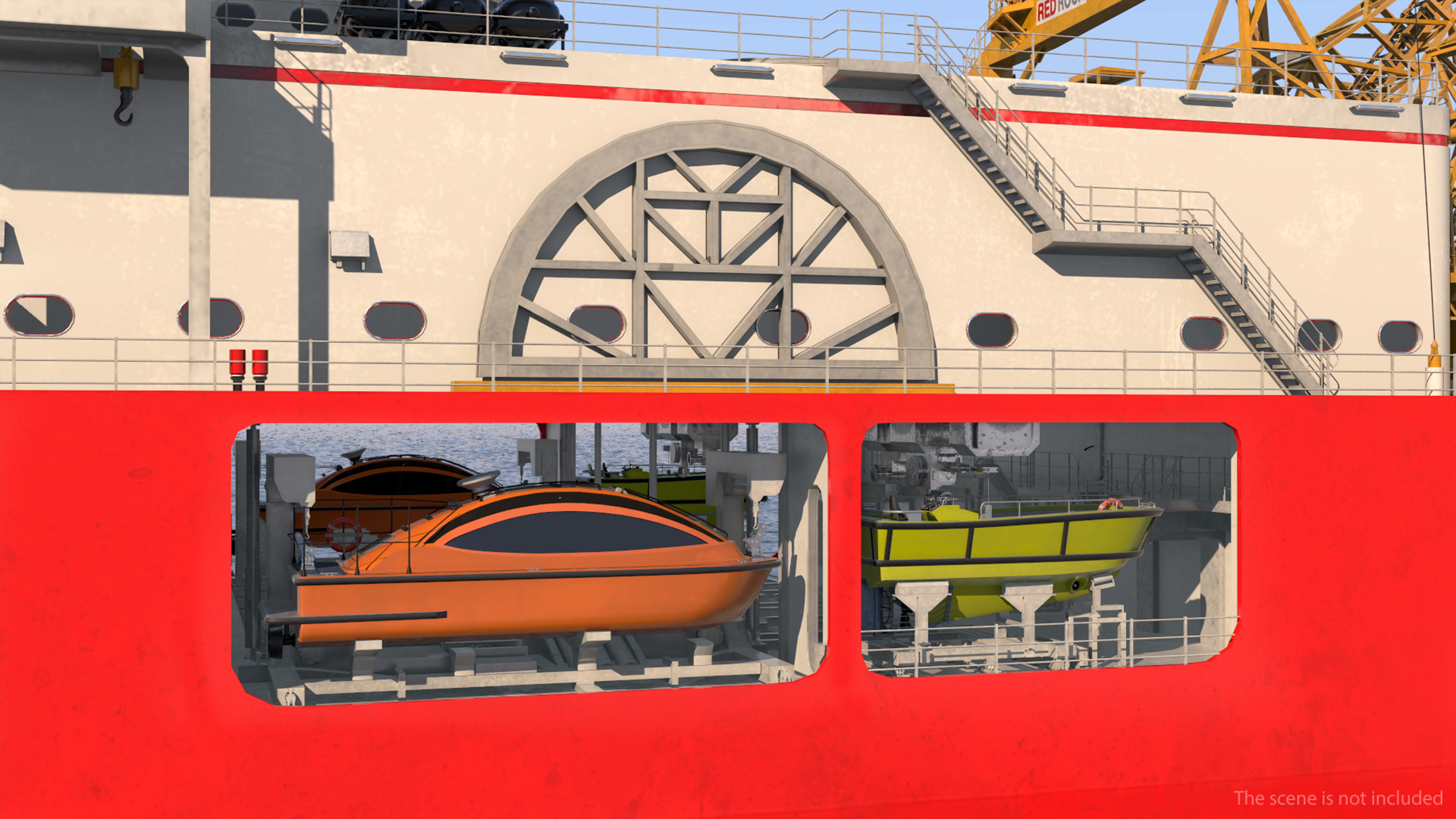 Cable Laying Vessel Nexan Aurora Used 3D