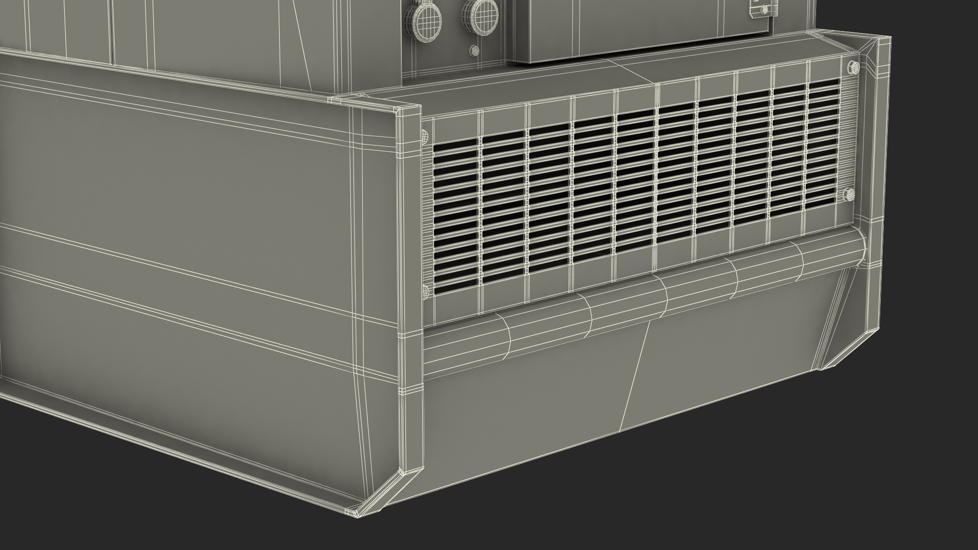 3D model Big Portable Generator Generic