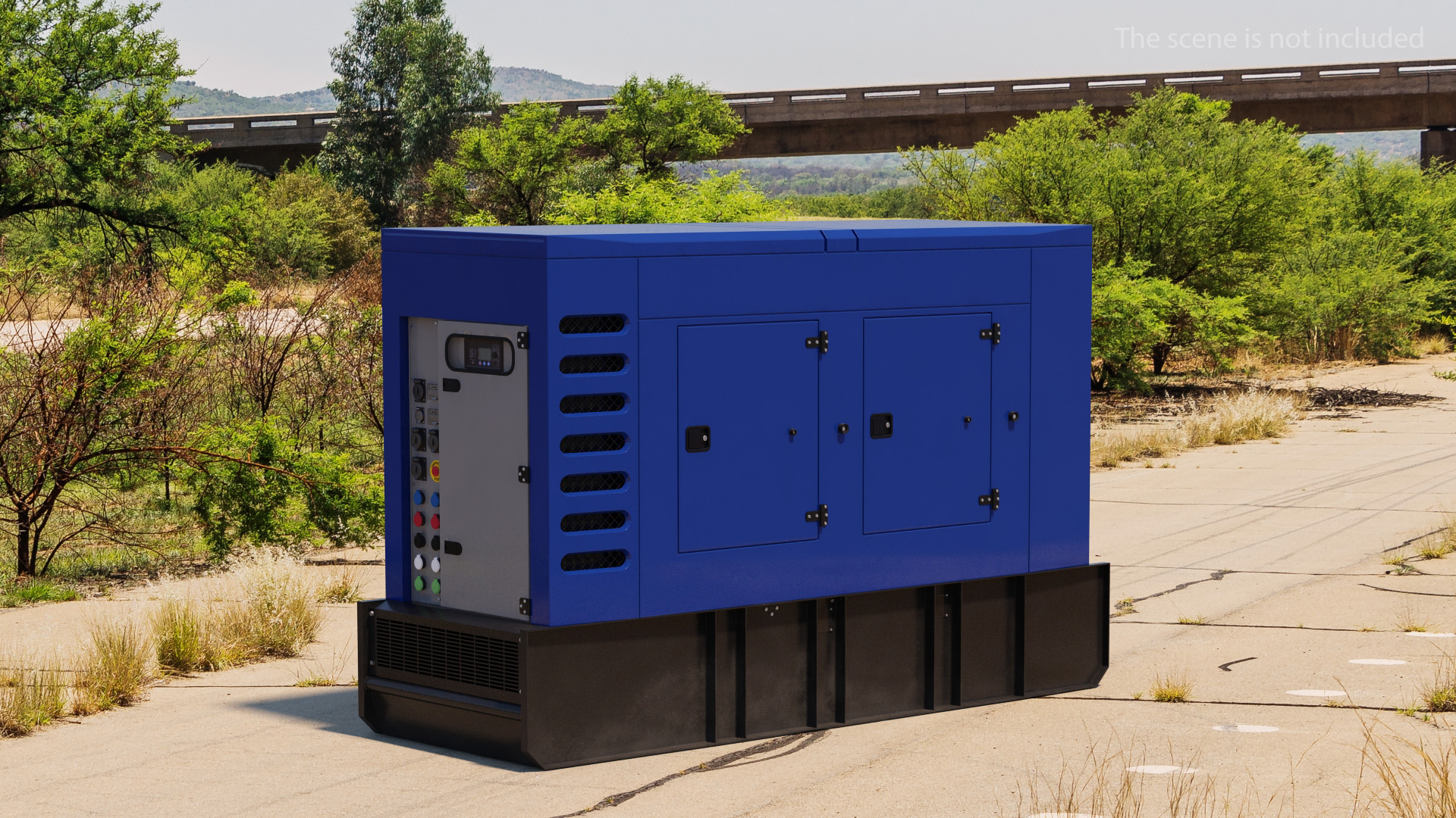 3D model Big Portable Generator Generic