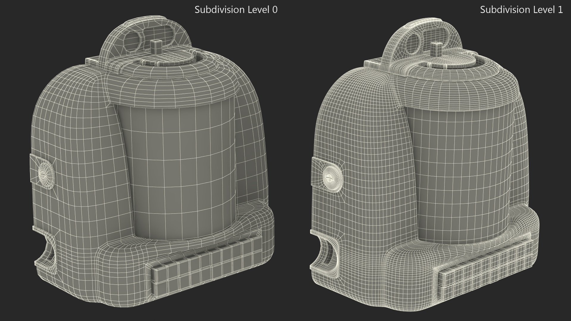 Retro Tabletop Jukebox 3D