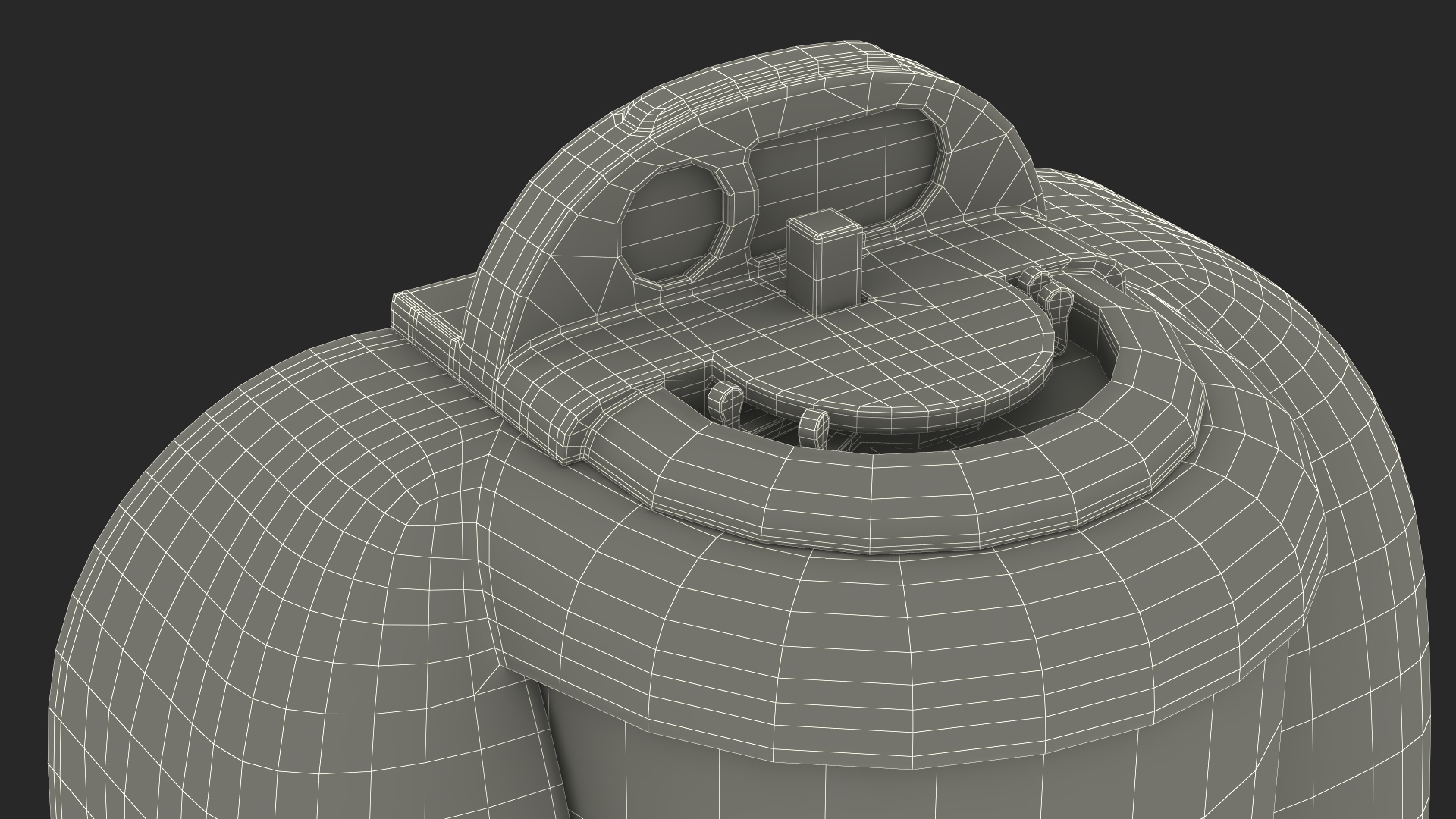Retro Tabletop Jukebox 3D