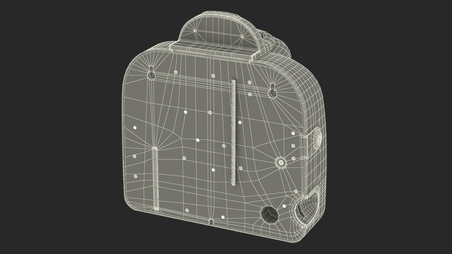 Retro Tabletop Jukebox 3D