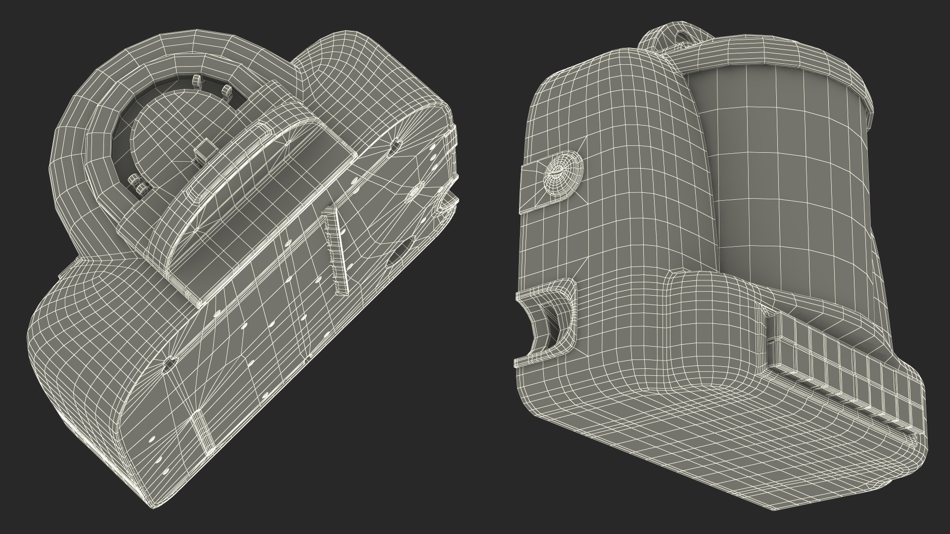 Retro Tabletop Jukebox 3D