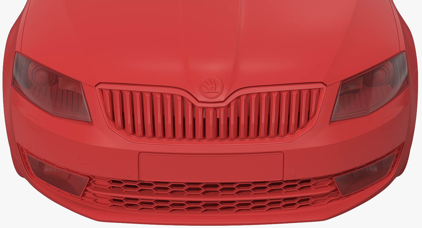 3D Skoda Octavia 2016 model