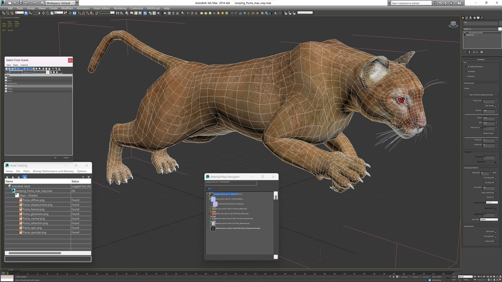 Jumping Puma 3D