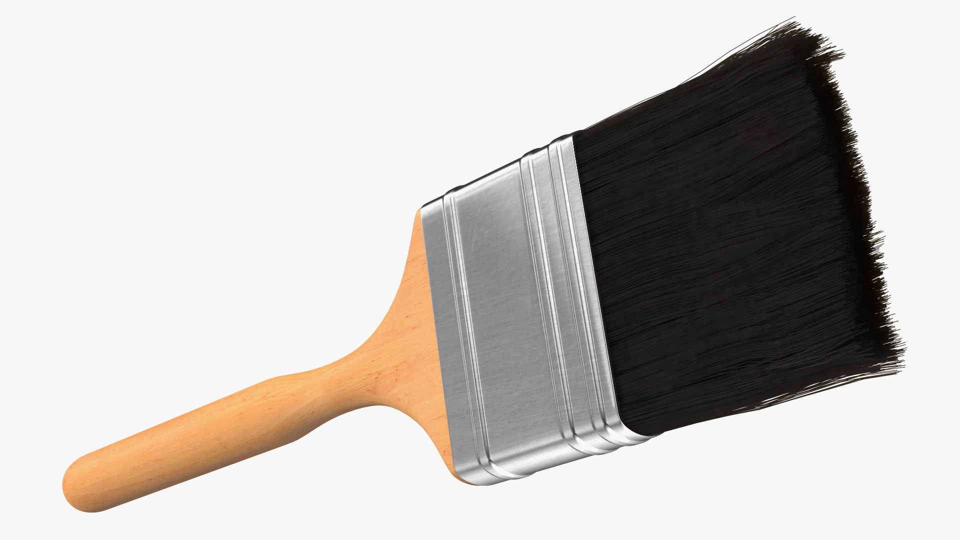 3D model Realistic Paint Brush Fur