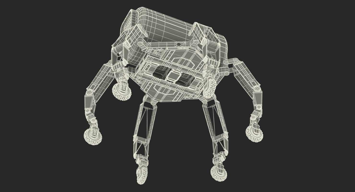 Lunar Rover Cargo Module Generic 3D