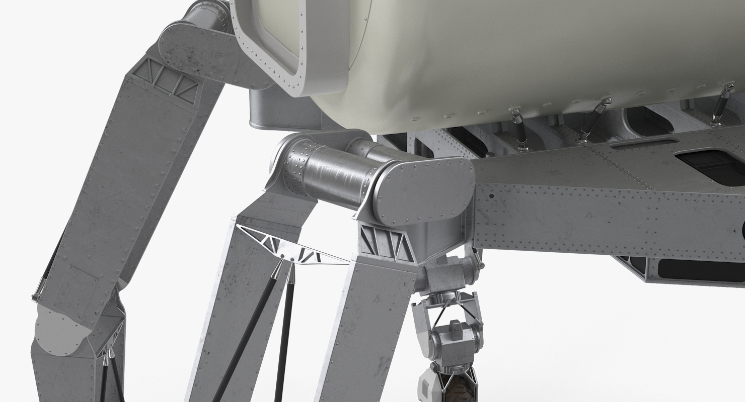 Lunar Rover Cargo Module Generic 3D