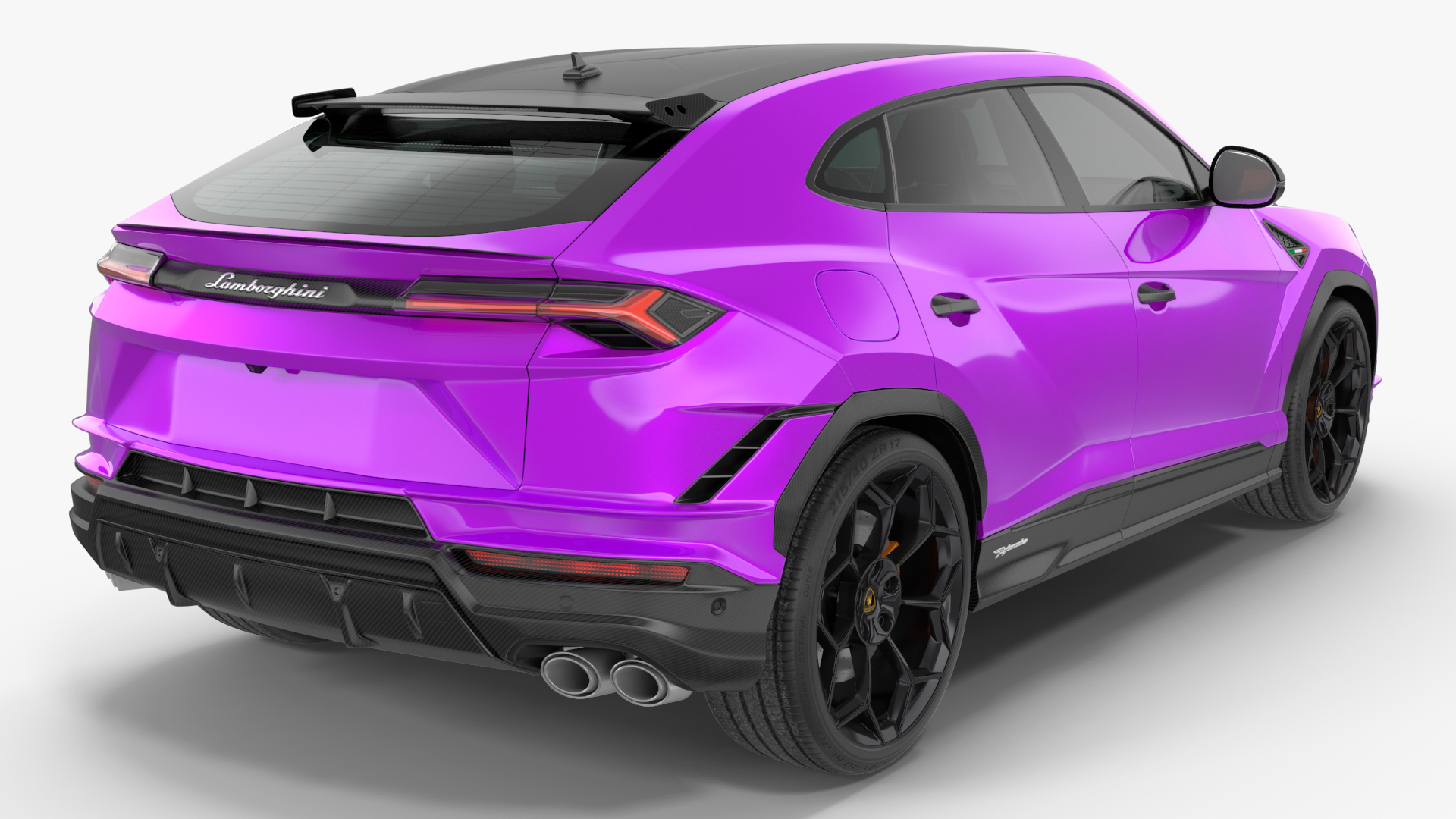 3D Lamborghini Urus Performante Super Luxury SUV Simple Interior
