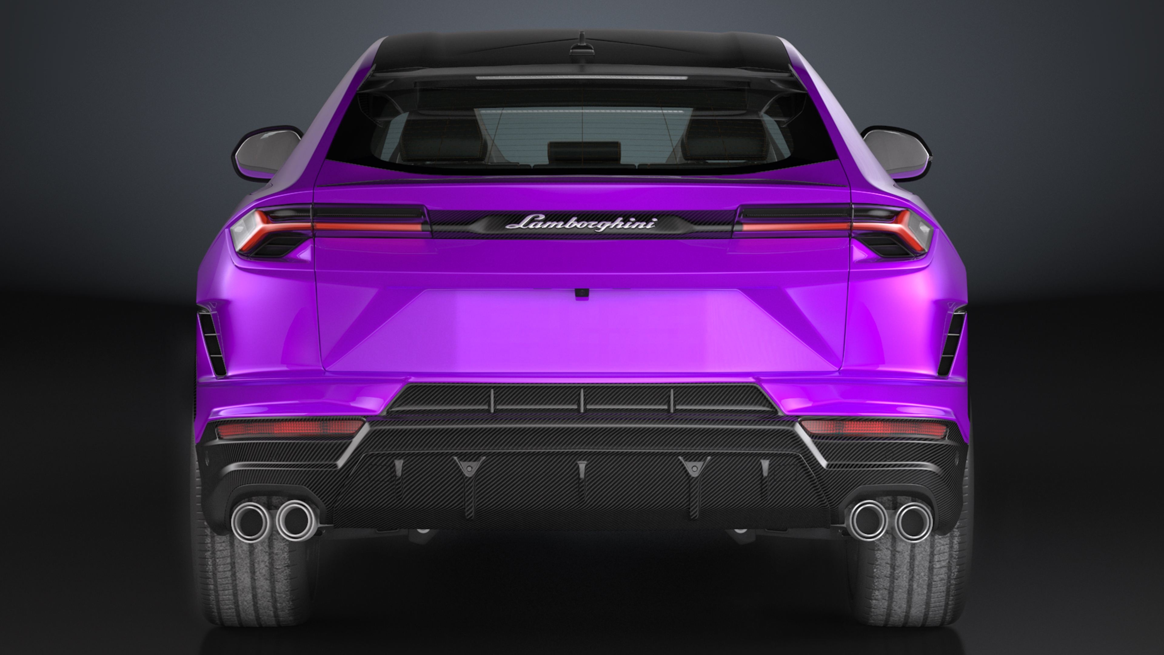 3D Lamborghini Urus Performante Super Luxury SUV Simple Interior