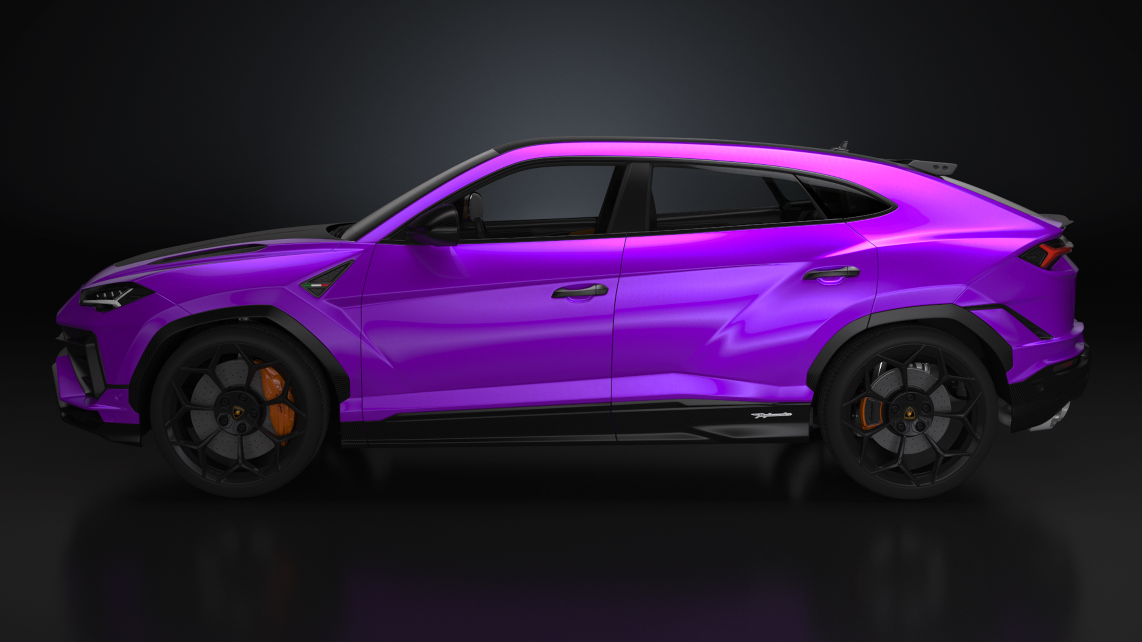 3D Lamborghini Urus Performante Super Luxury SUV Simple Interior