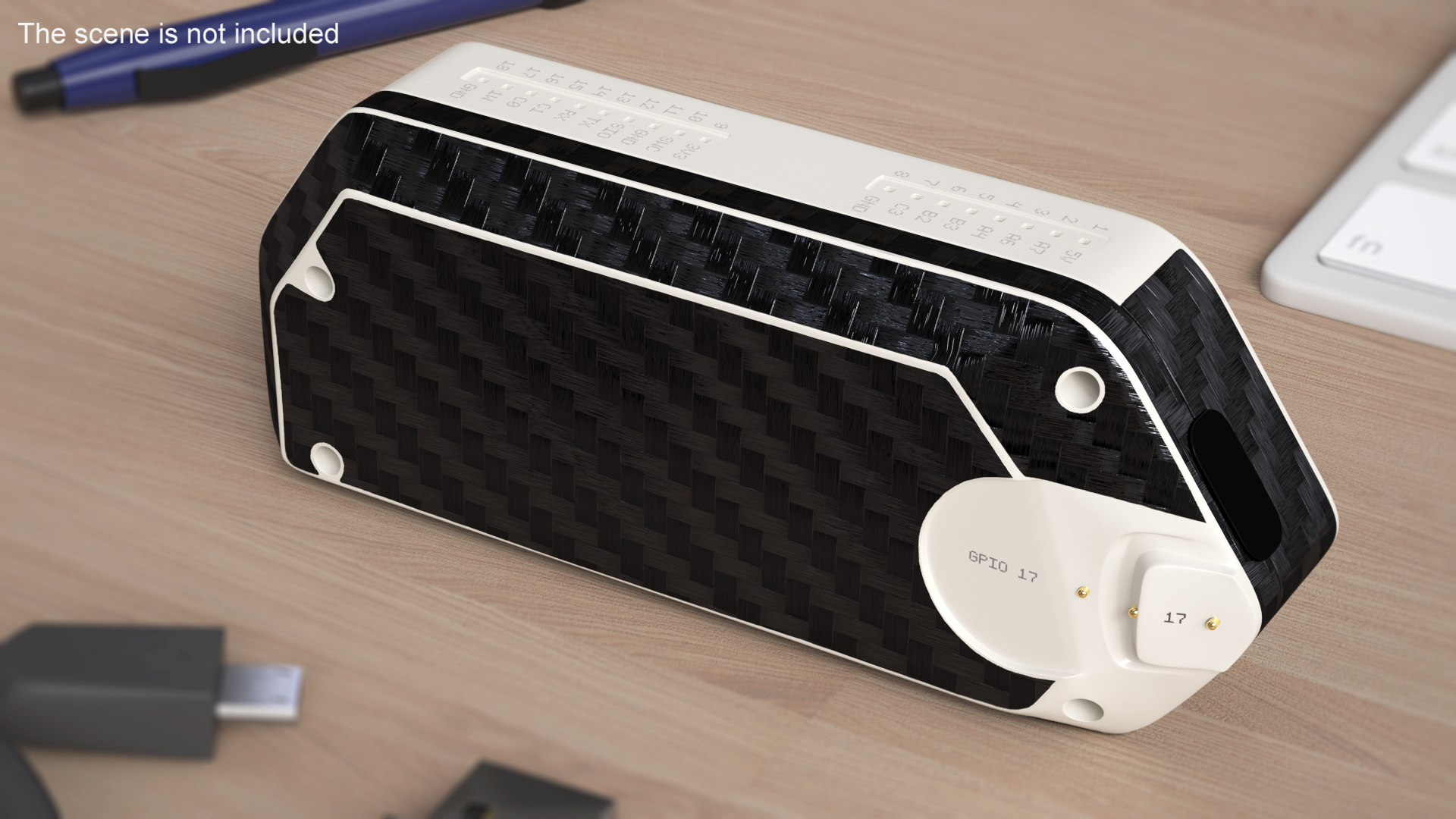 Flipper Zero Multitool Carbon 3D model