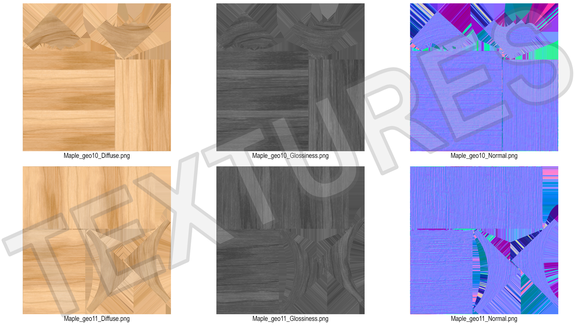 Set Molding Maple Part 2 3D model