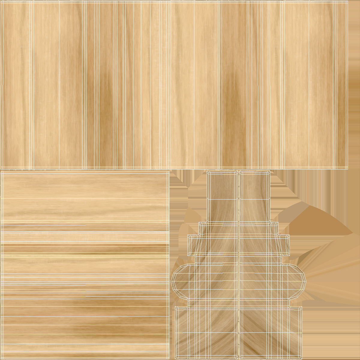 Set Molding Maple Part 2 3D model