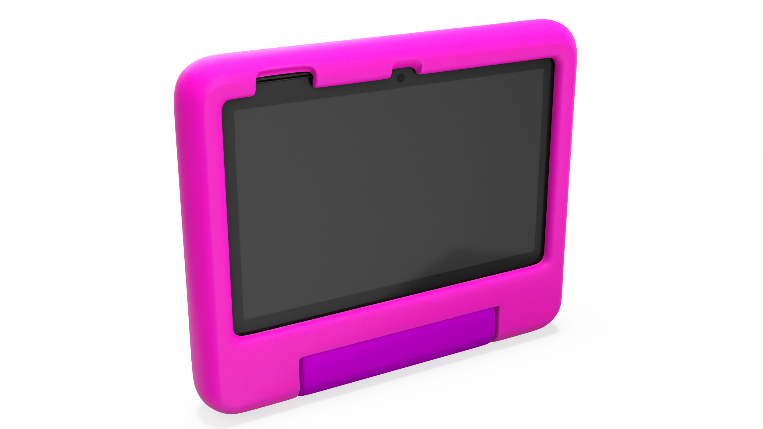 3D Tablet with Child Proof Case Pink model