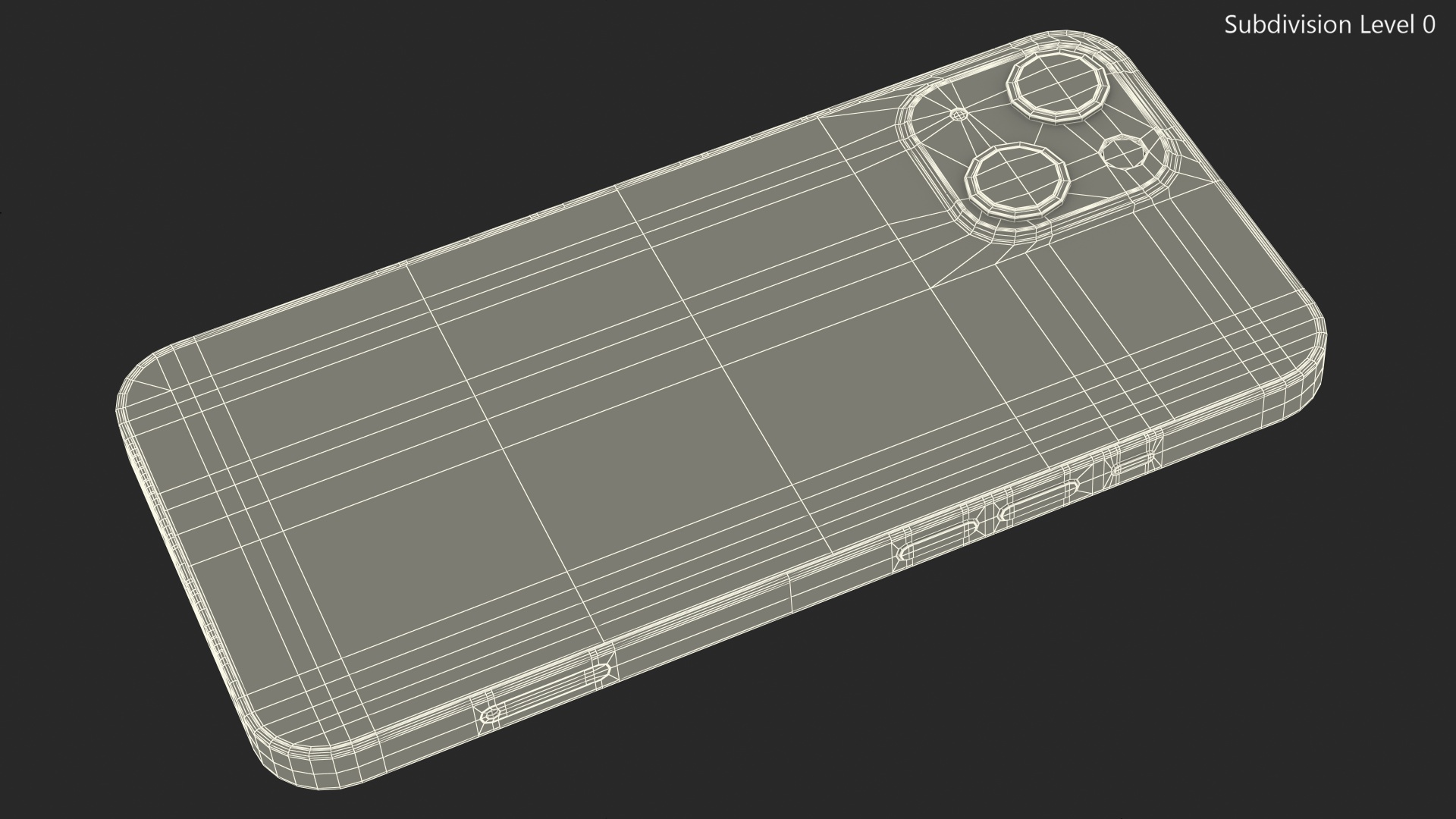 Apple iPhone 14 Red 3D model