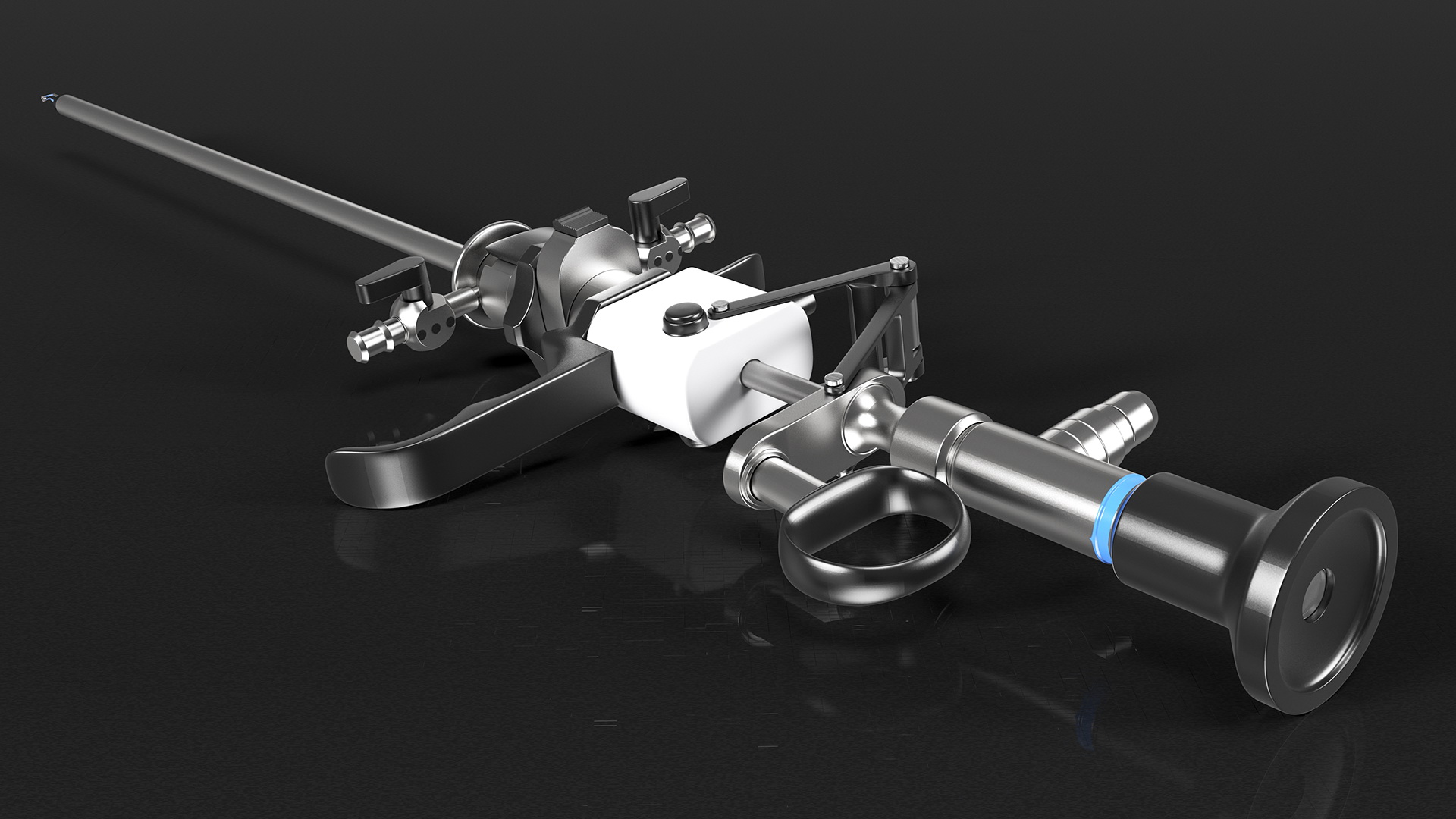 3D Resectoscope with Bipolar Conical Electrode model