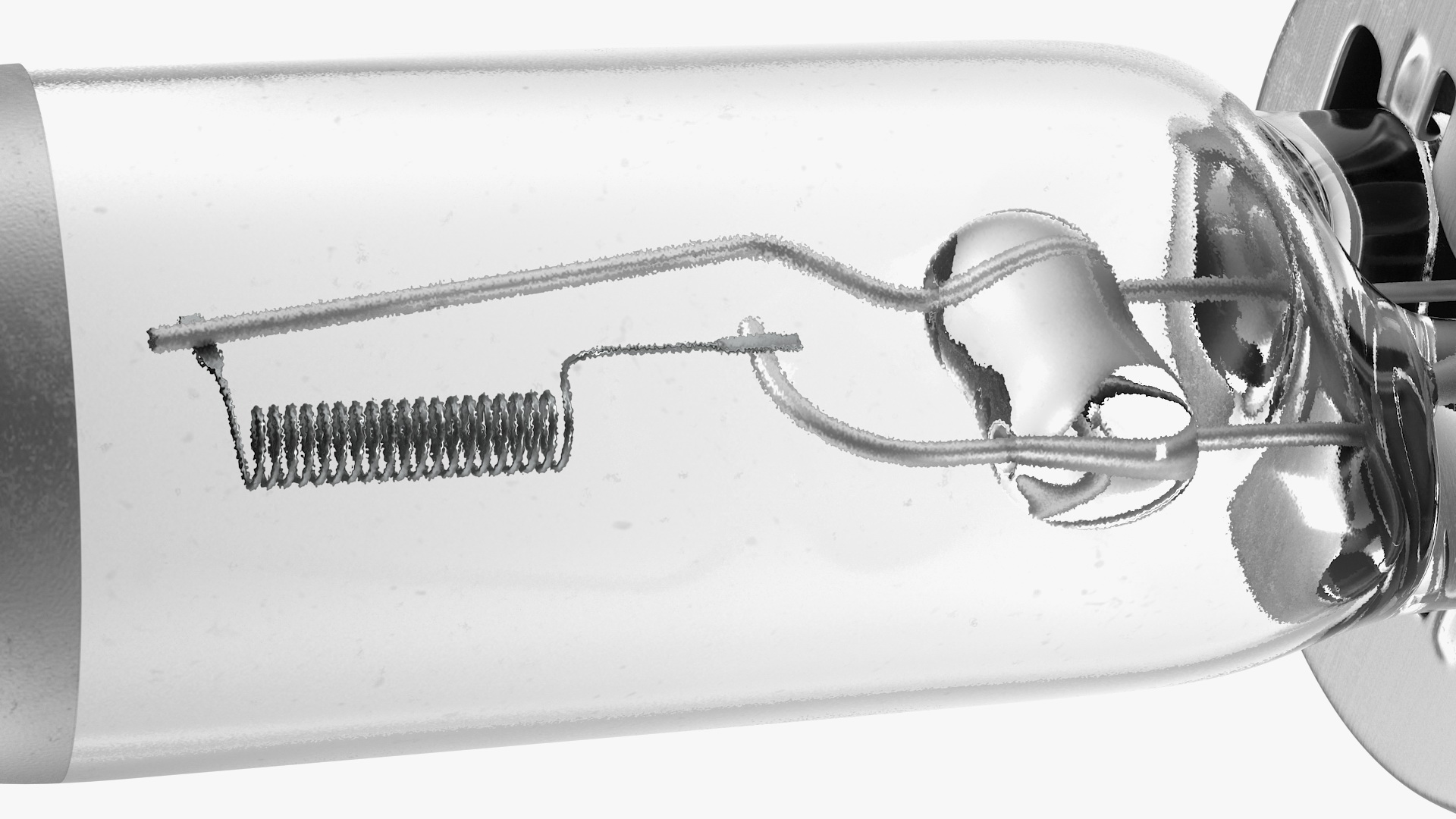 3D model H11 Car Halogen Headlight Bulb