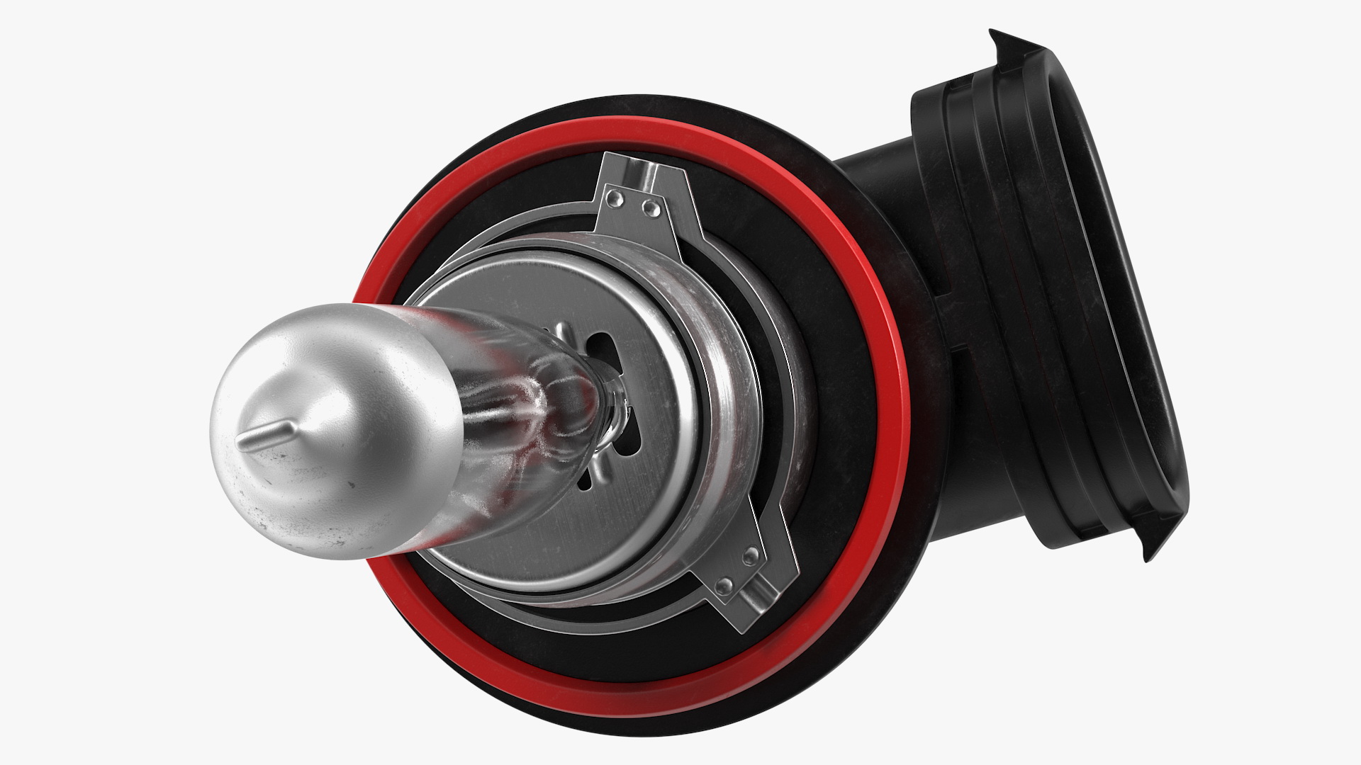 3D model H11 Car Halogen Headlight Bulb