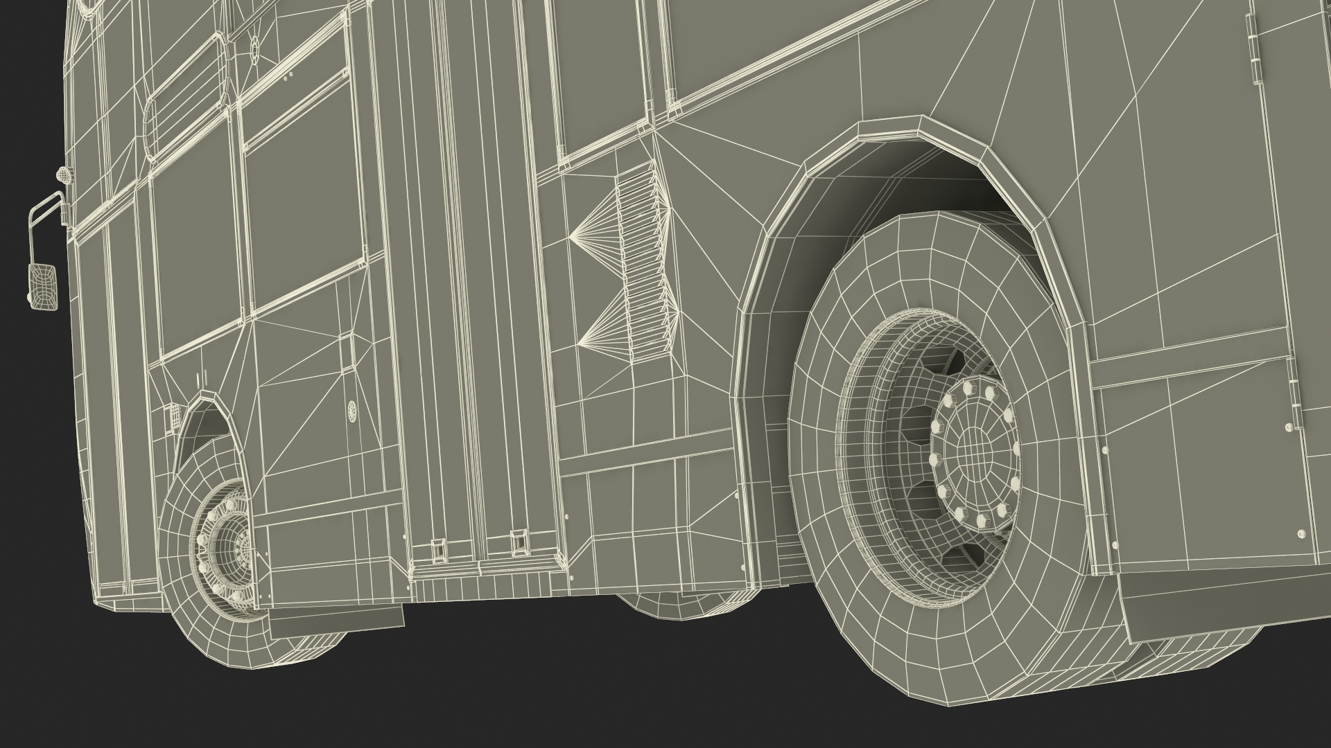 3D London Double Decker Bus Enviro 400 Rigged for Maya
