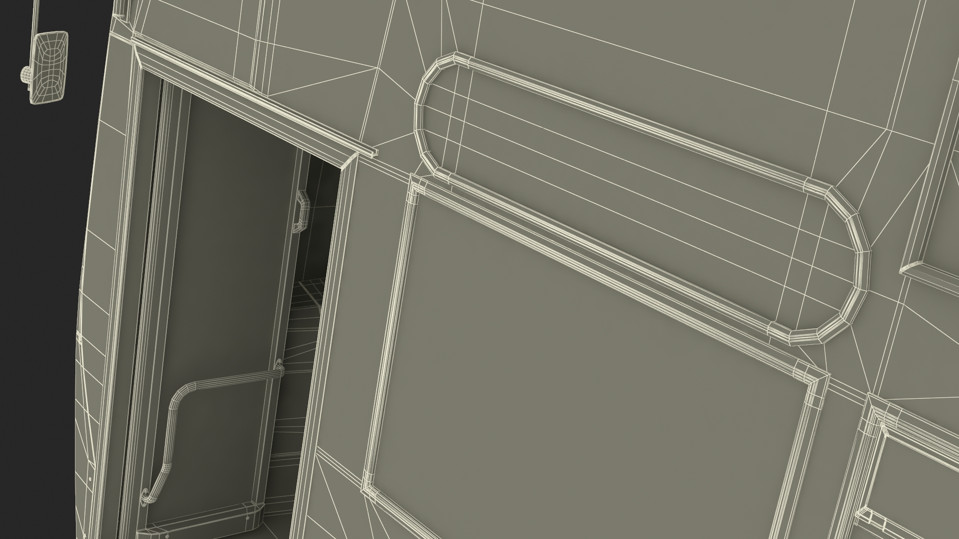 3D London Double Decker Bus Enviro 400 Rigged for Maya