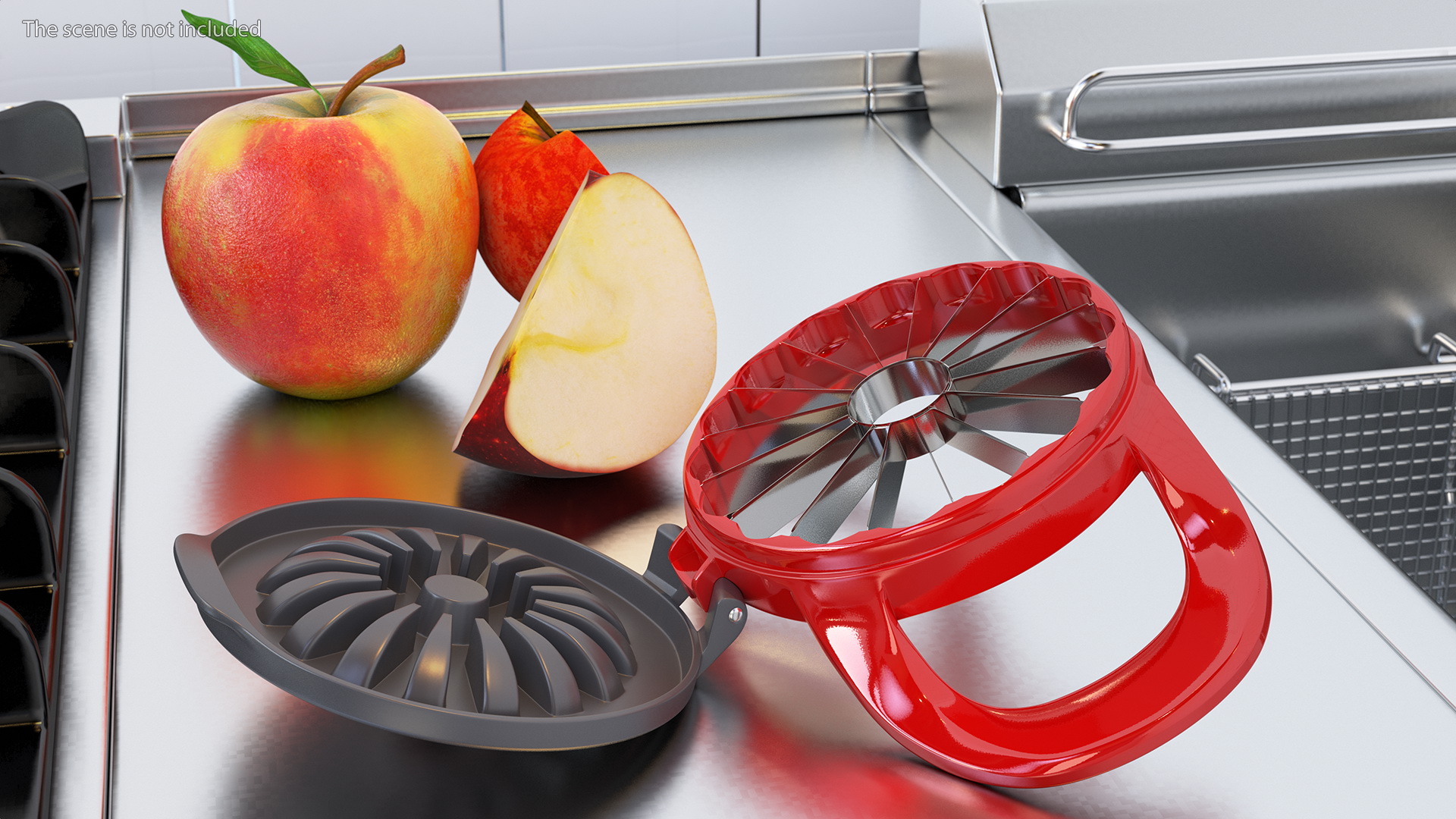 3D Apple Slicer and Corer 16 Slice