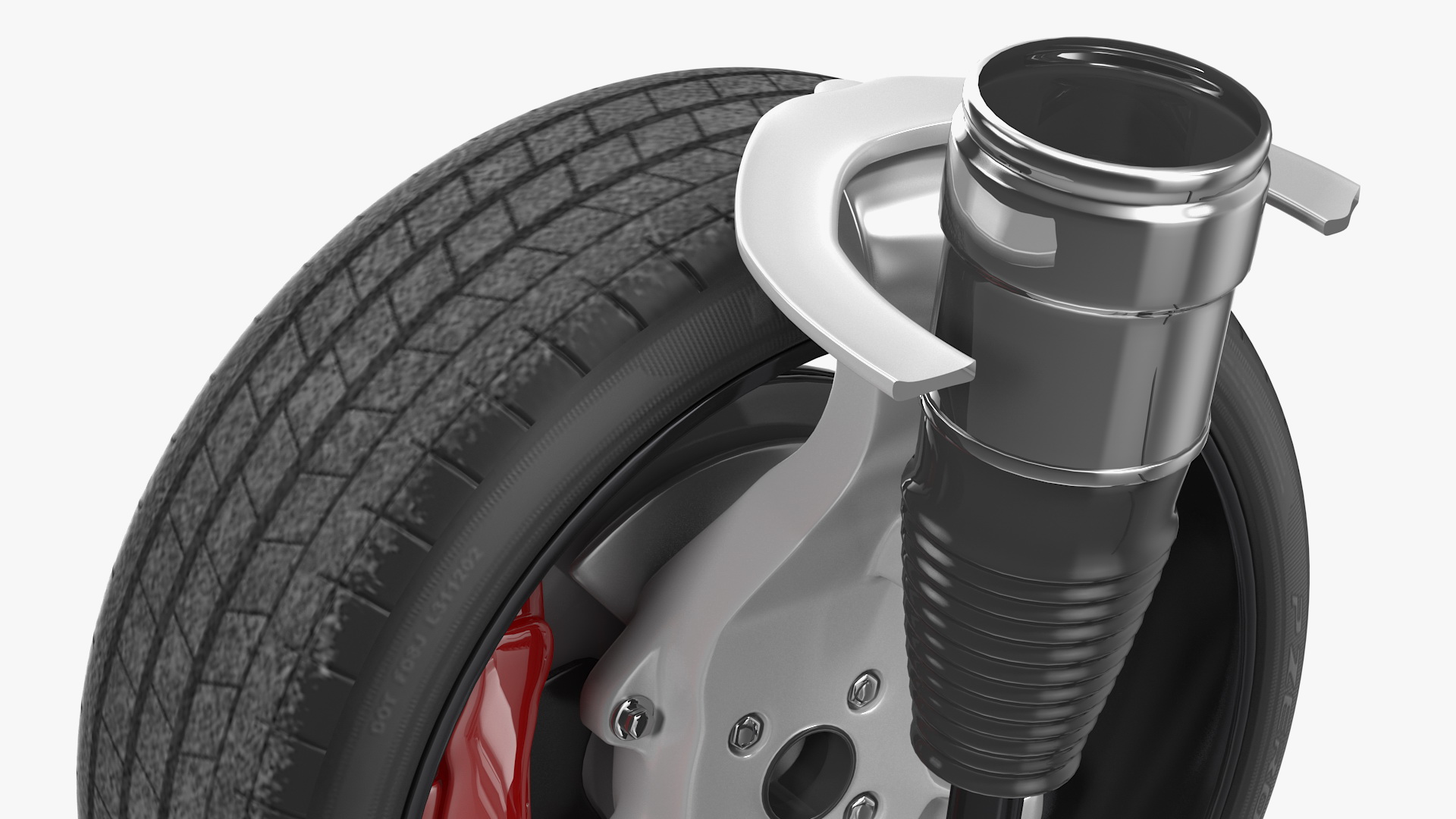 3D model Sony Vision S Front Wheel