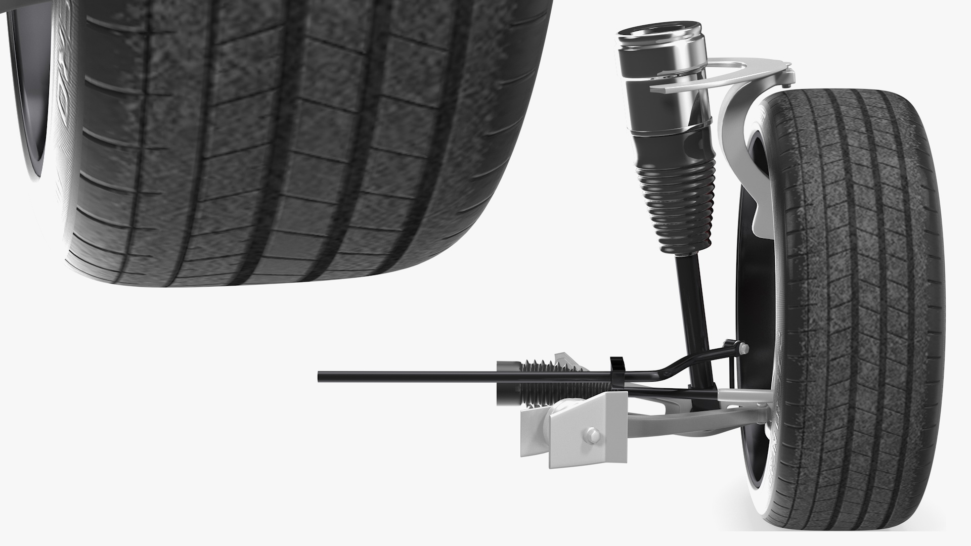 3D model Sony Vision S Front Wheel