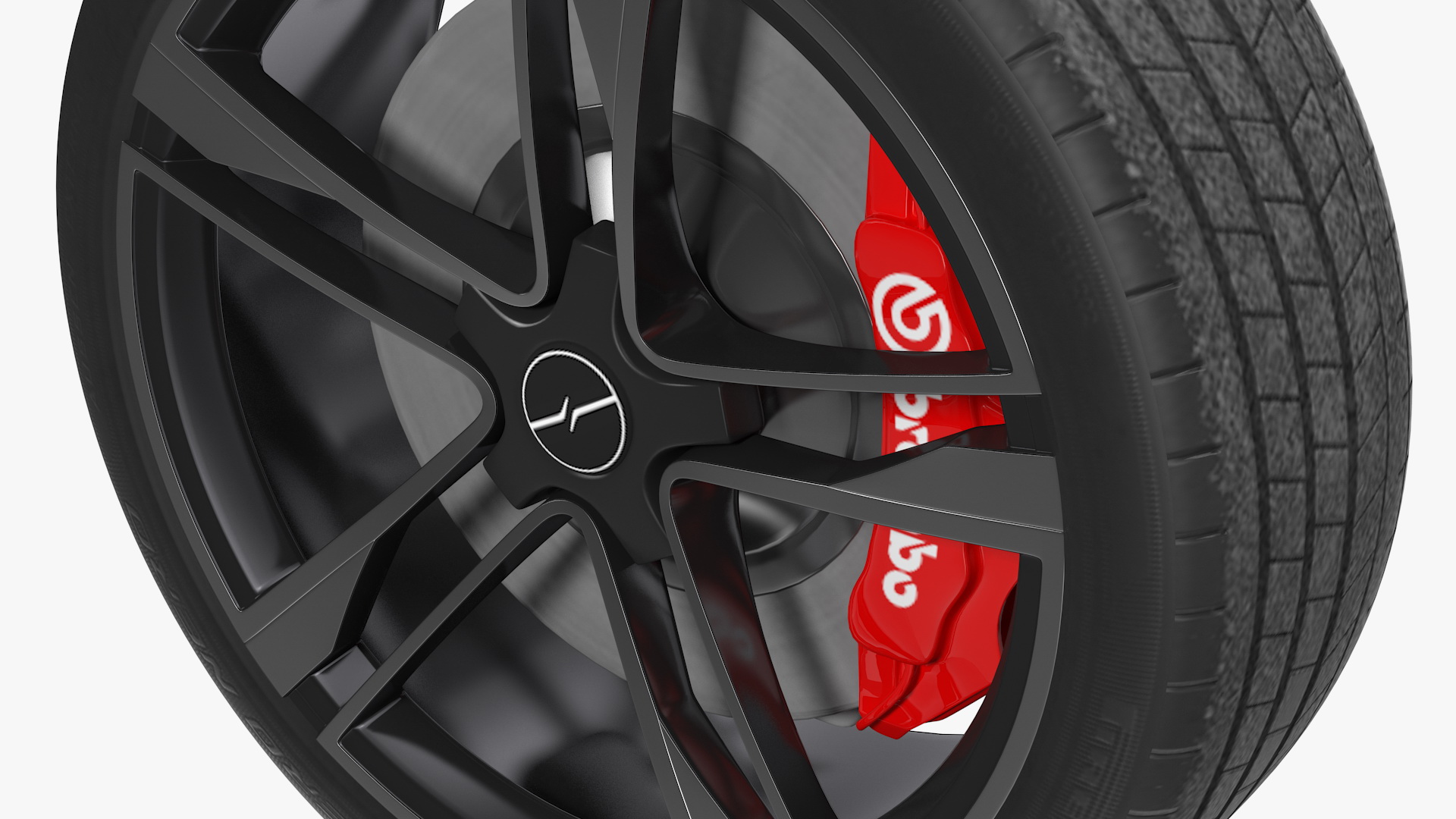 3D model Sony Vision S Front Wheel