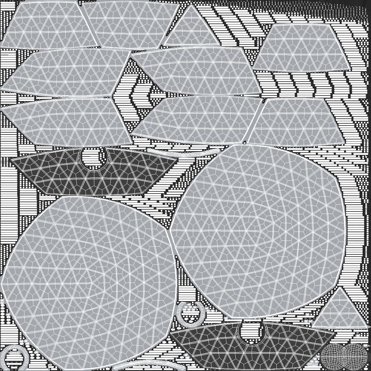 3D Outdoor Sphere Dome Tent for Events White