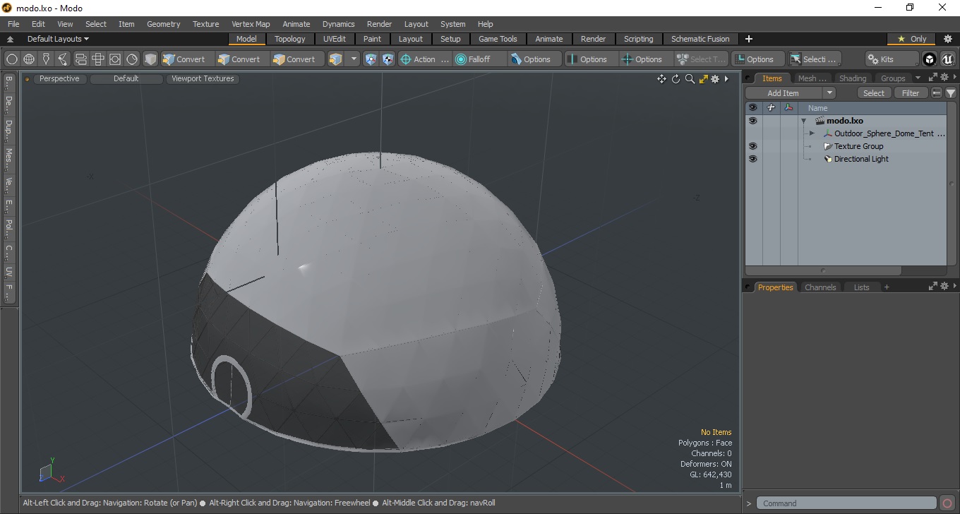 3D Outdoor Sphere Dome Tent for Events White