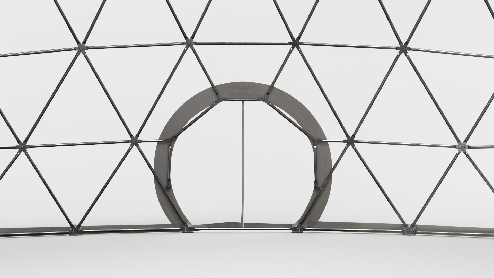 3D Outdoor Sphere Dome Tent for Events White