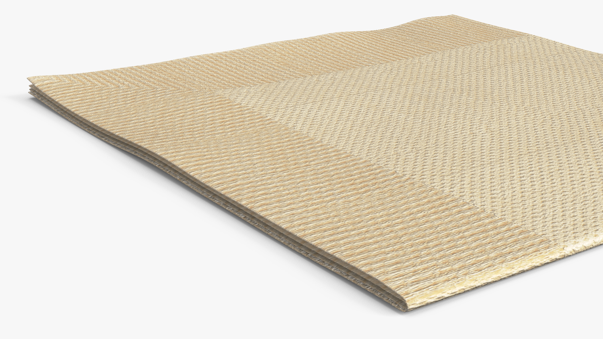3D Disposable Paper Napkin model