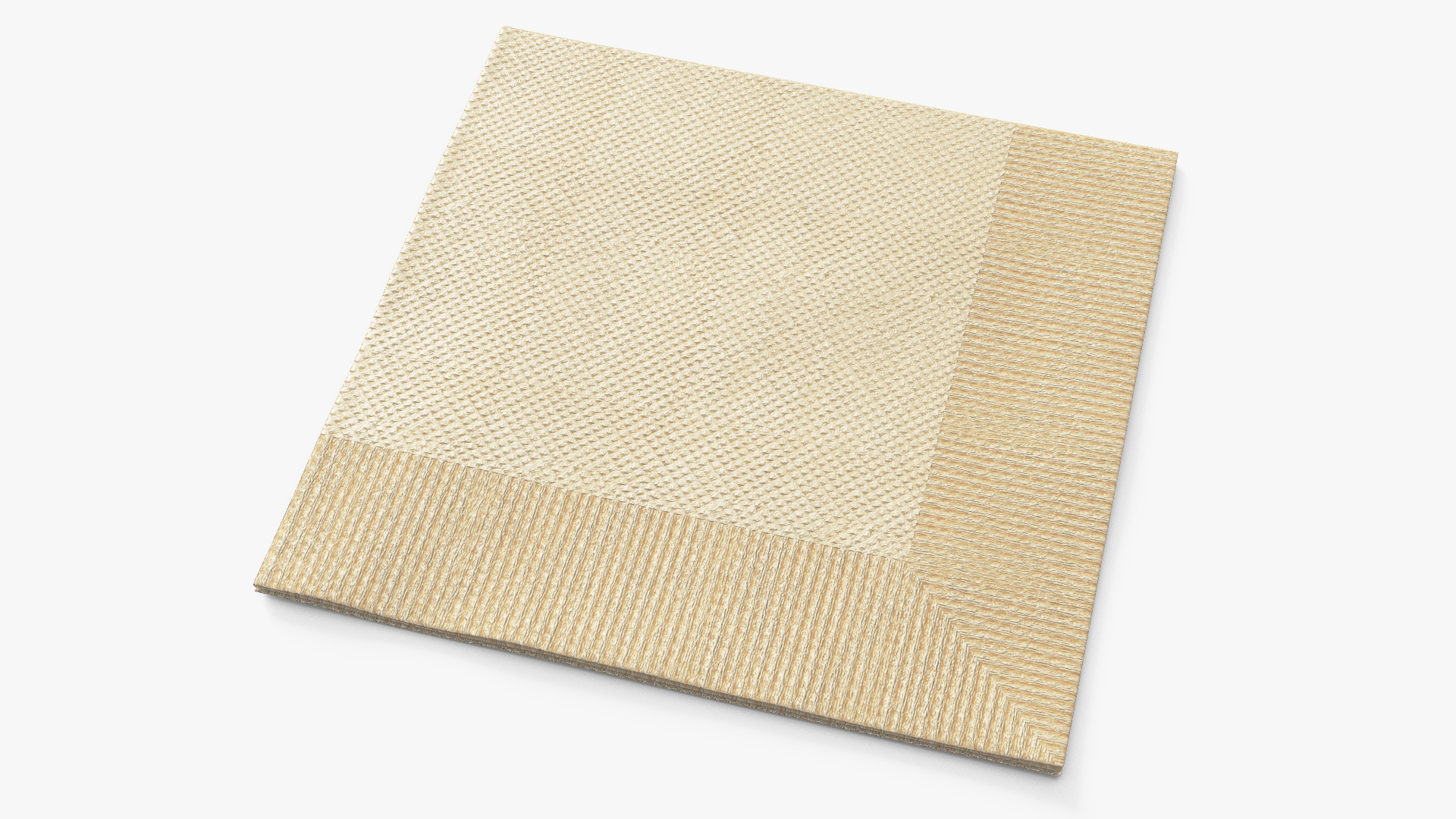 3D Disposable Paper Napkin model