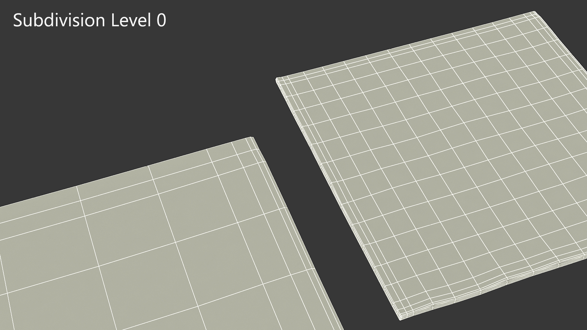 3D Disposable Paper Napkin model