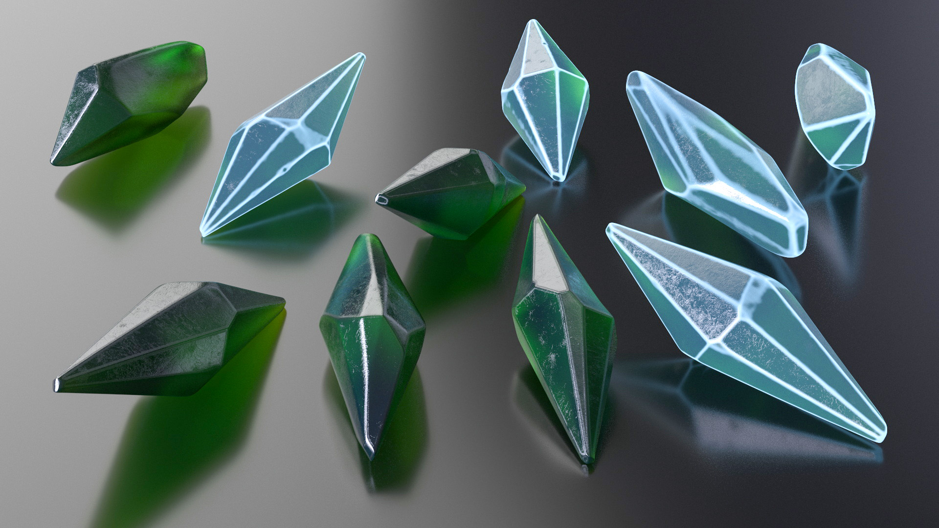 Mystic Gem Crystal Set, view 2