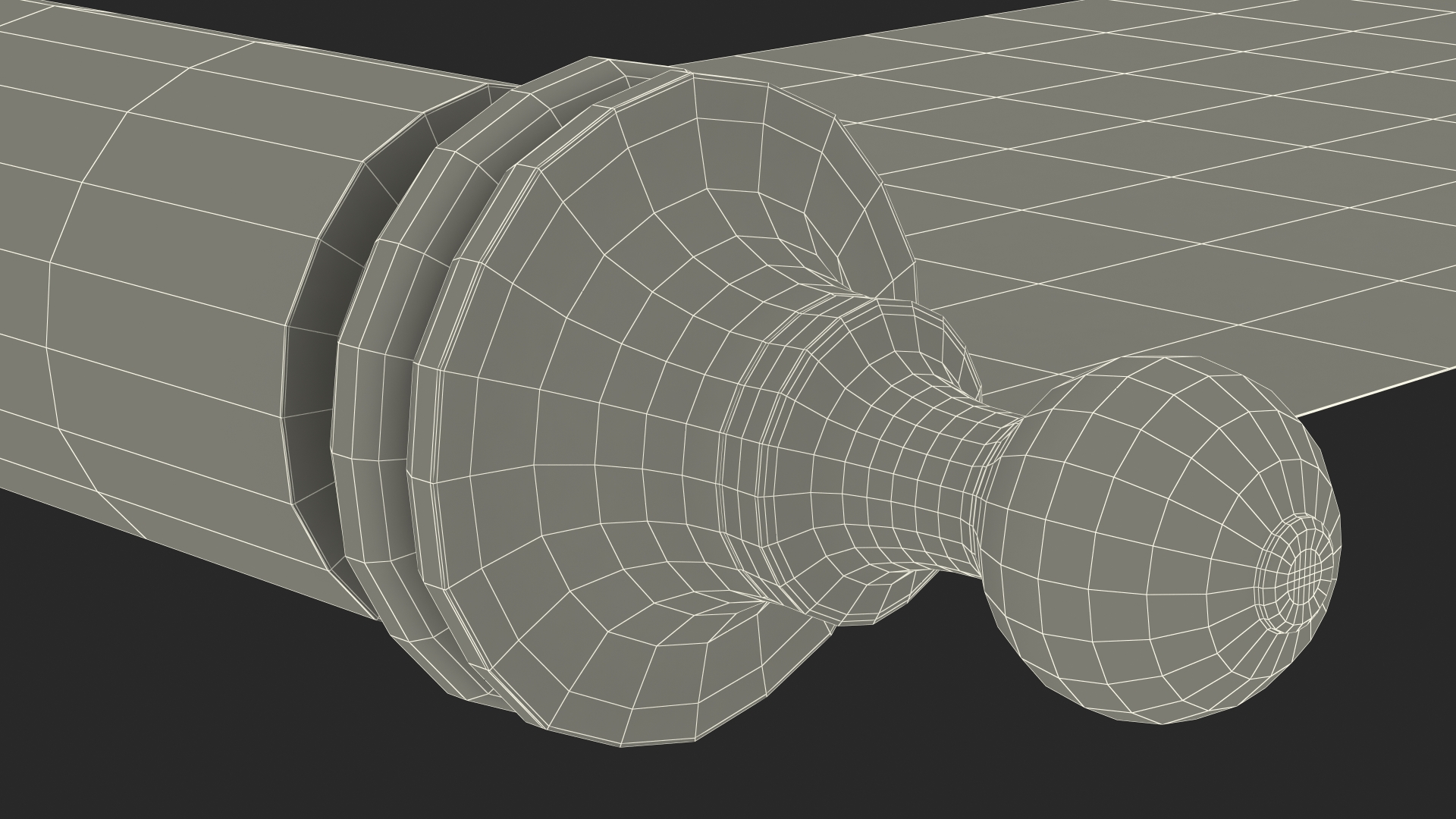 Unfolded Blank Paper Scroll 3D