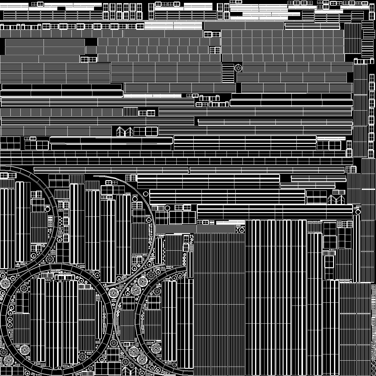 3D Rooftop Cellular Transmitter model