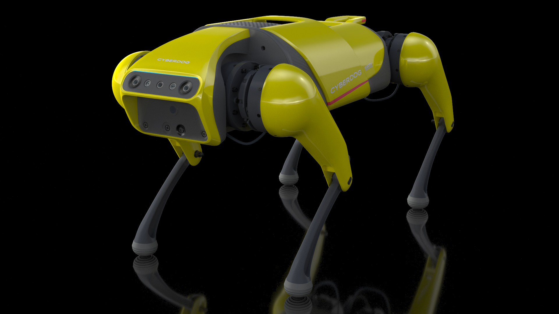 Xiaomi Cyberdog Yellow 3D