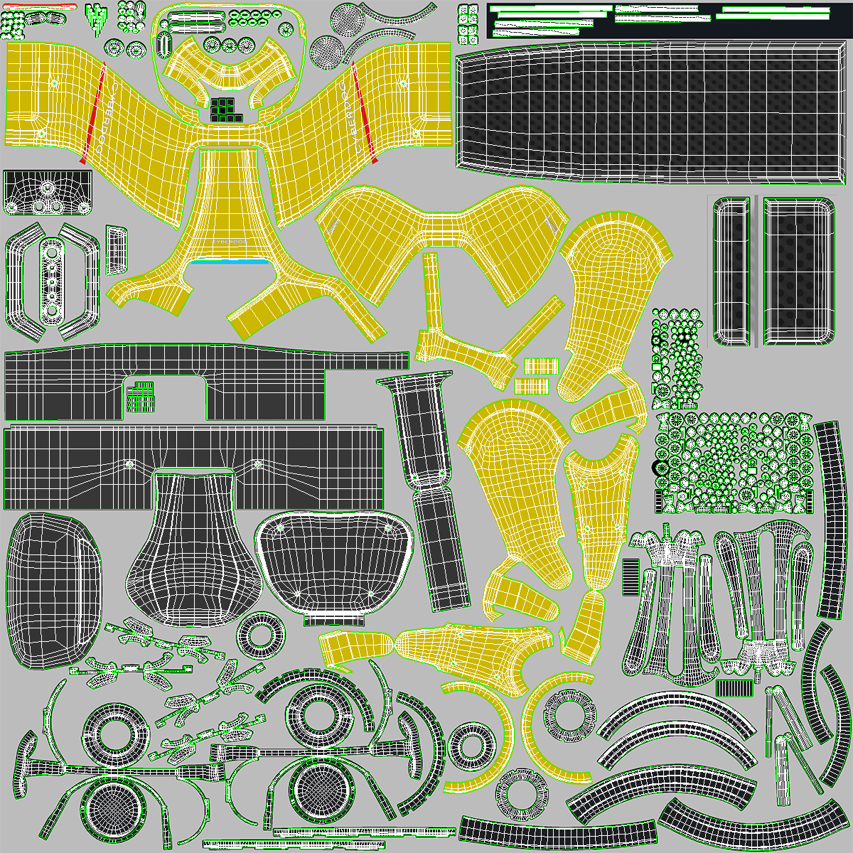 Xiaomi Cyberdog Yellow 3D